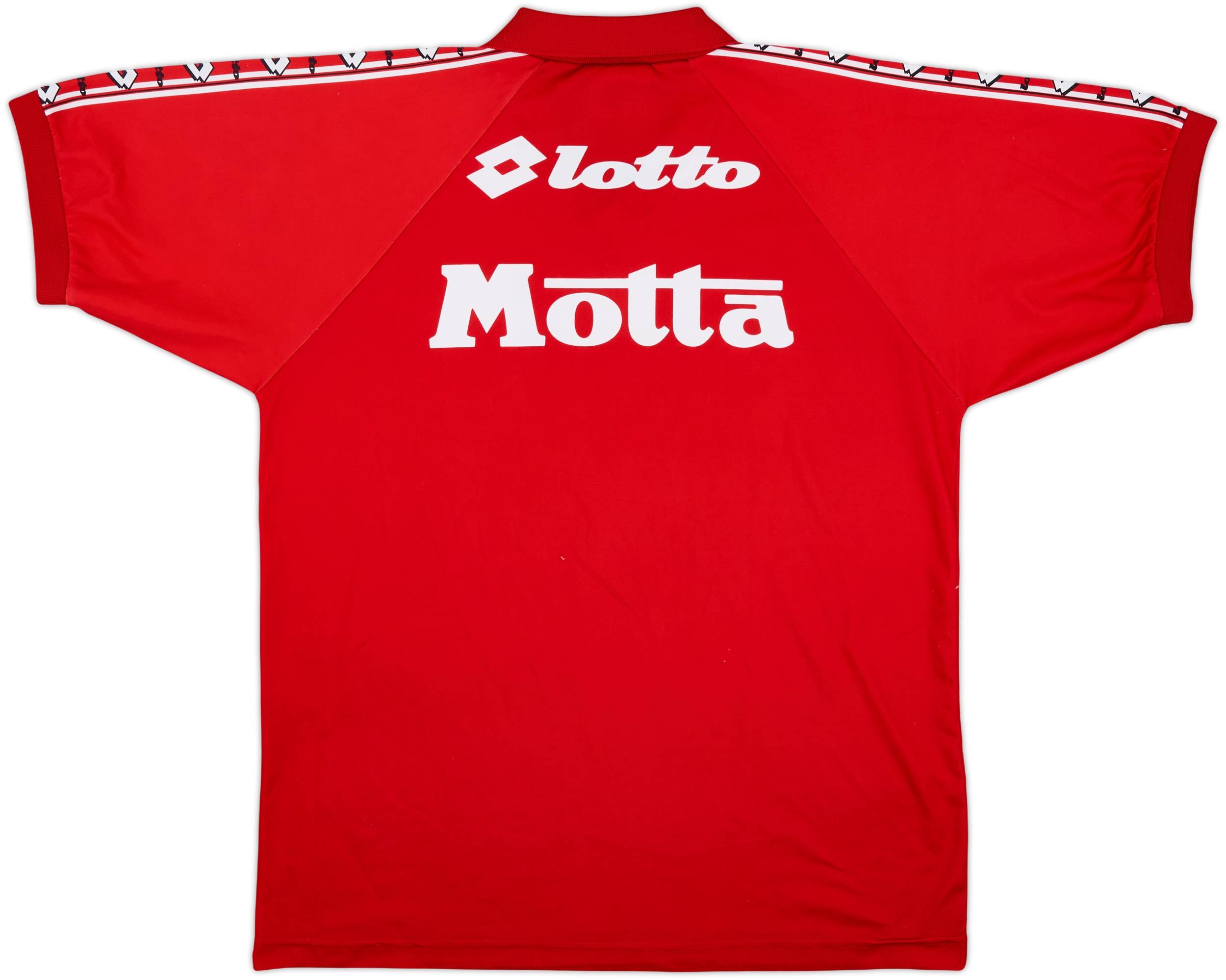 Lotto AC MILAN ゲームシャツ 1995-96 AC Milan Lotto Training L/S Shirt - 8/10 - (L)