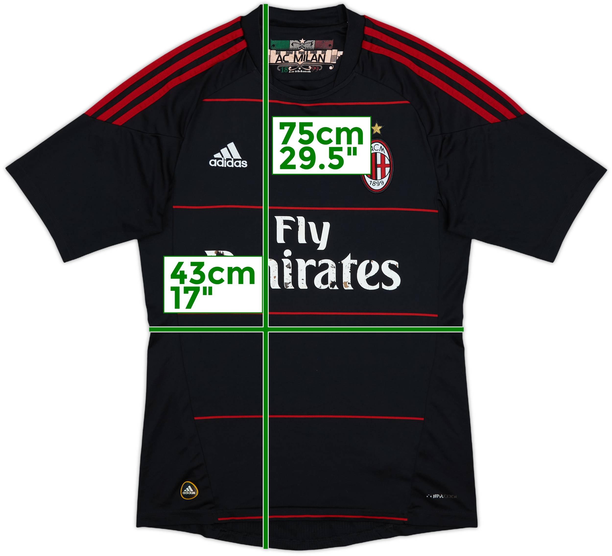 【激レア】AC MILAN 1999-2000 Tシャツ （イタリアで購入） AC MILAN ITALY 1999 2000 HOME FOOTBALL SHIRT JERSEY