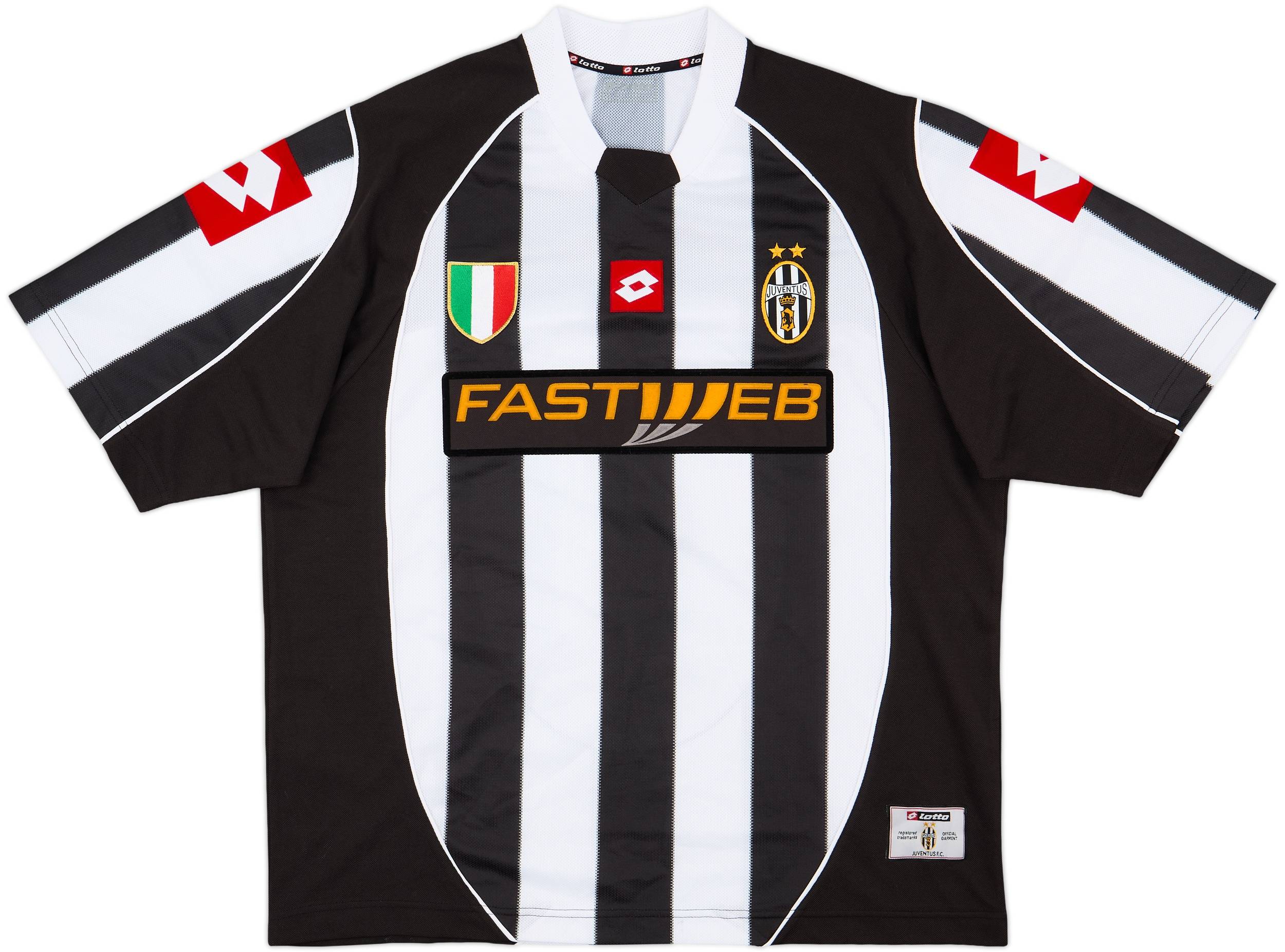 極美品！　02-03 Juventus Del Piero #10 LOTTO 2002-03 Juventus Lotto Del Piero #10 shirt | retroiscooler