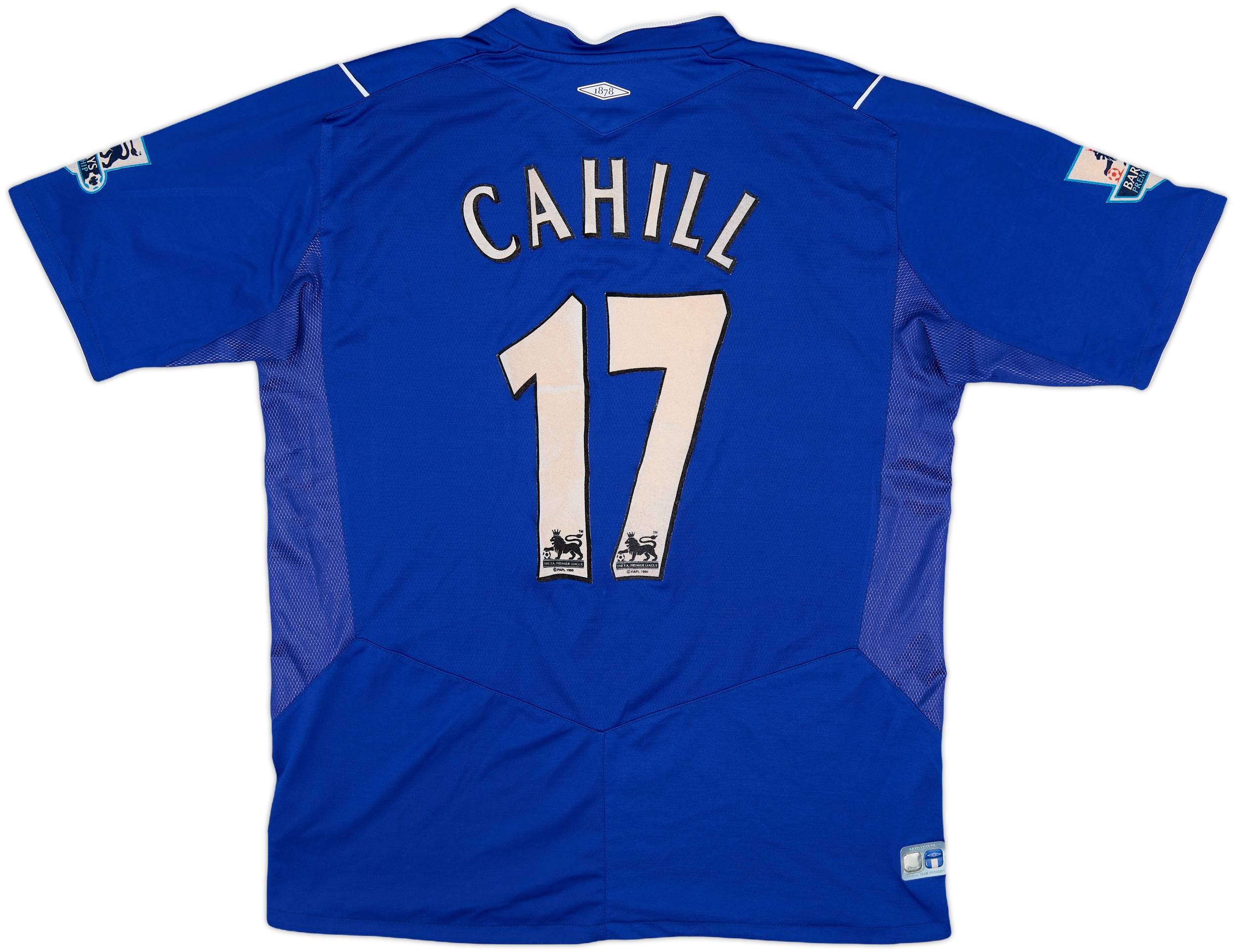 2004-05 Everton Home Shirt Cahill #17 - 7/10 - (L)