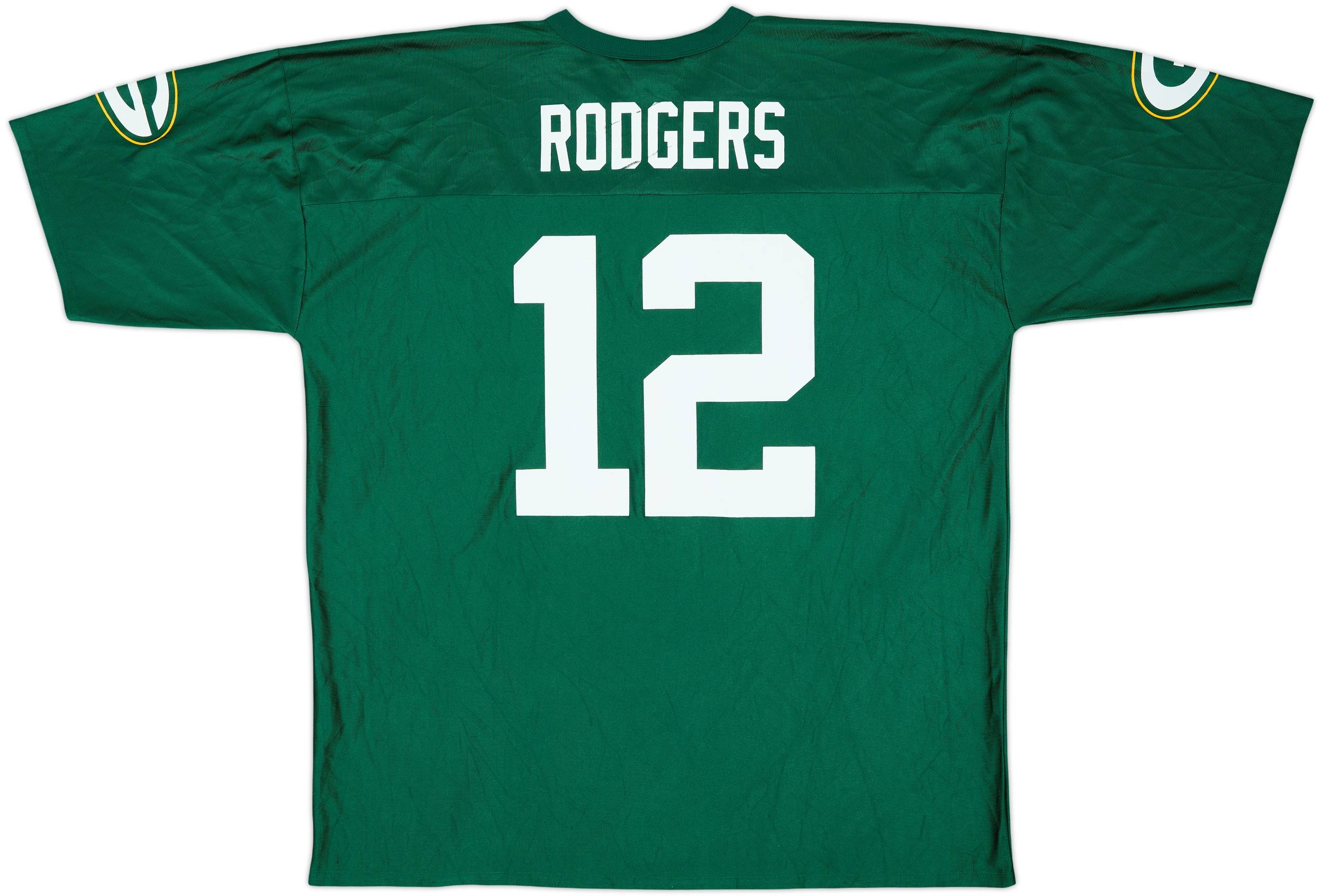 2008-11 Green Bay Packers Rodgers #12 NFL Replica Home Jersey - 6