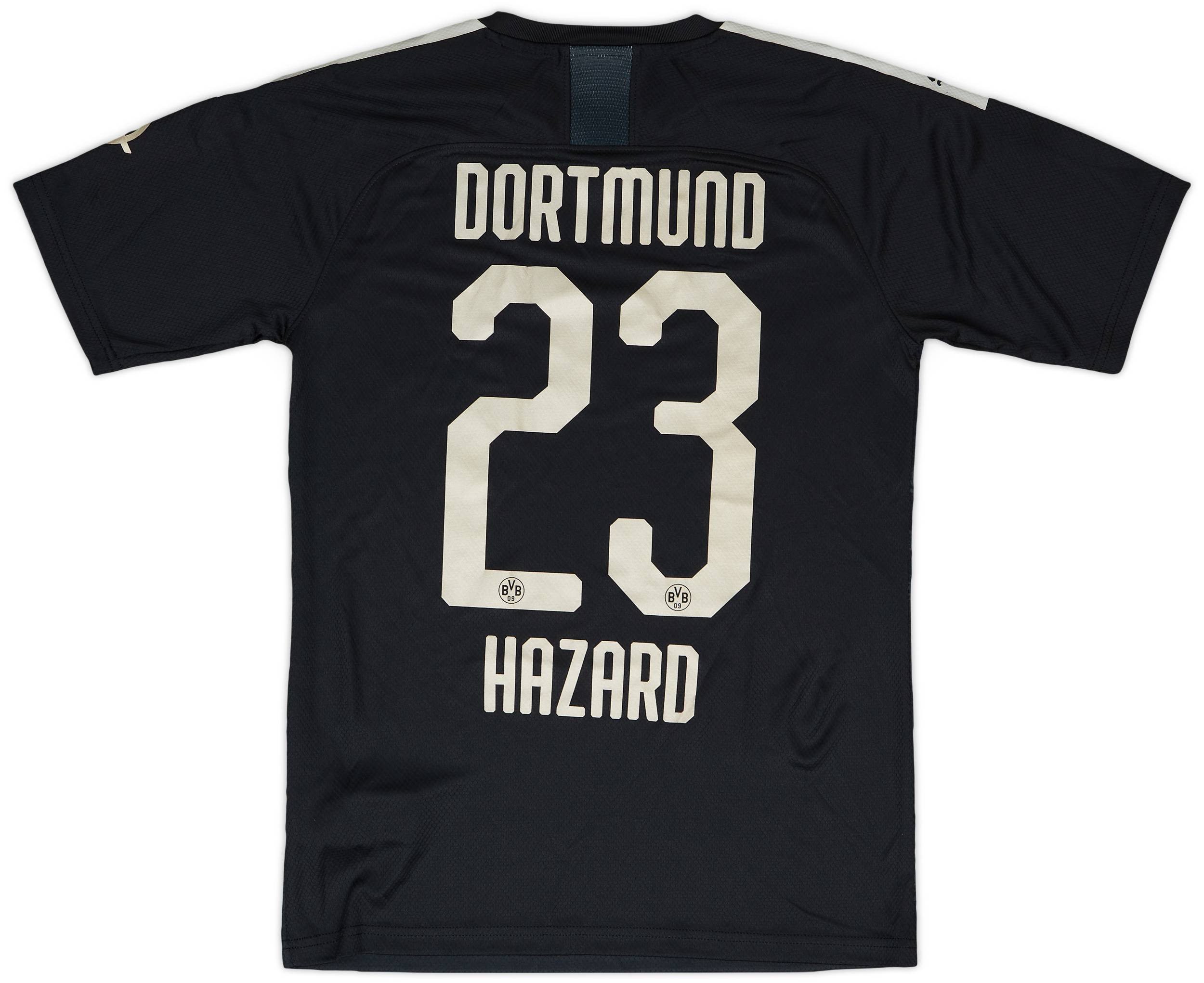 2019-20 Borussia Dortmund Player Issue Away Shirt Hazard #23