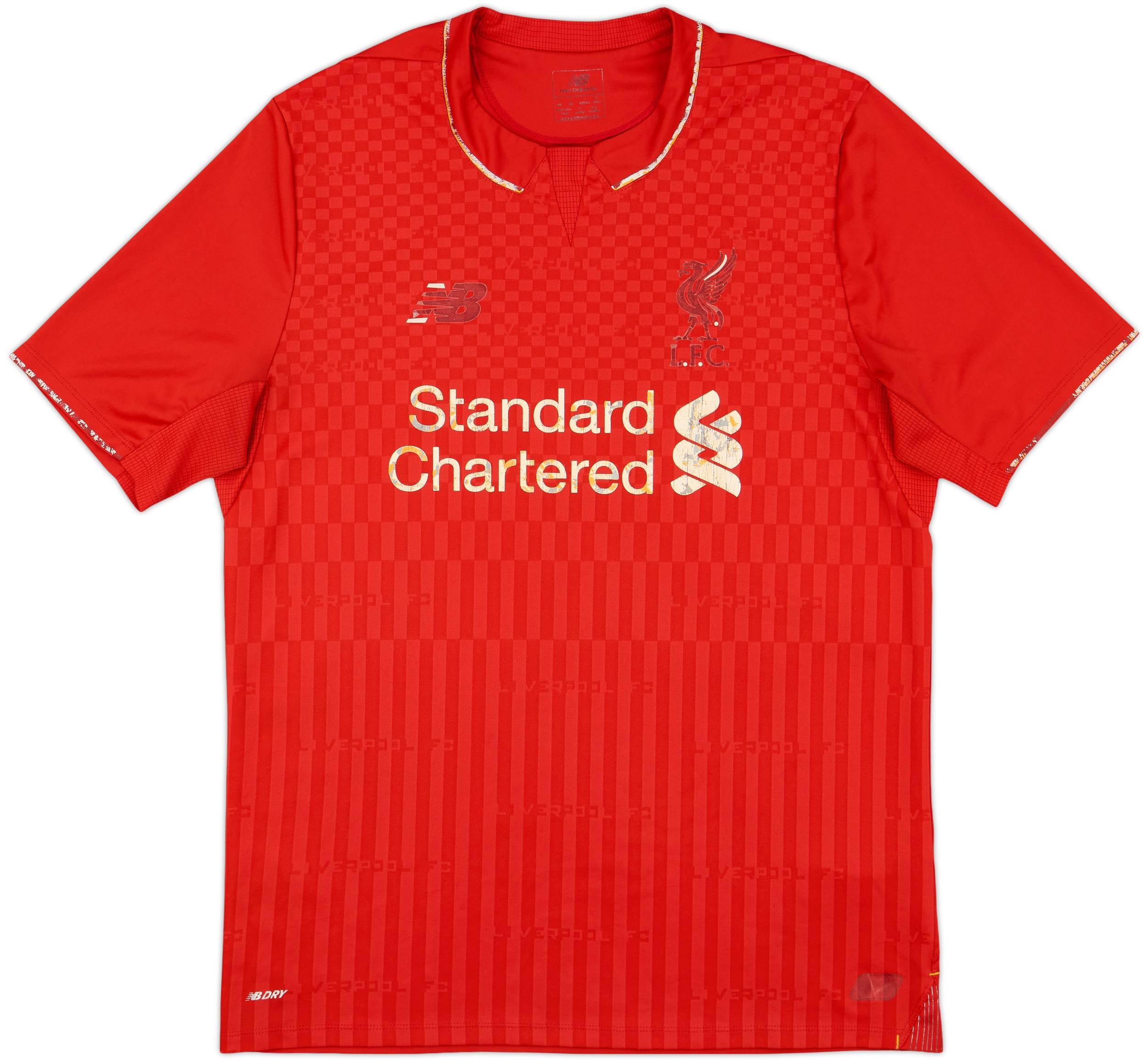 古着 リバプール ユニフォーム NB 2015-16 Liverpool NEW BALANCE LIVERPOOL 2016 HOME JERSEY - Soccer Plus
