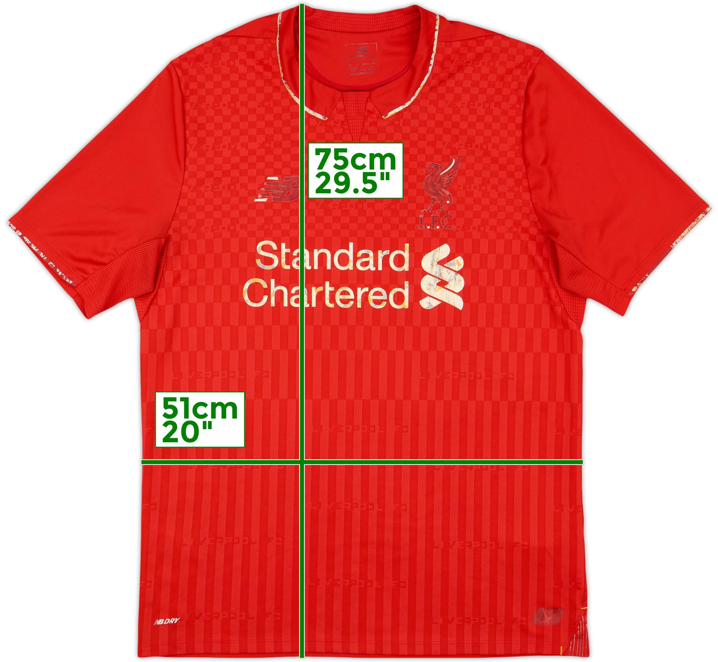 2015-16 Liverpool Home Shirt 3/10 (L)