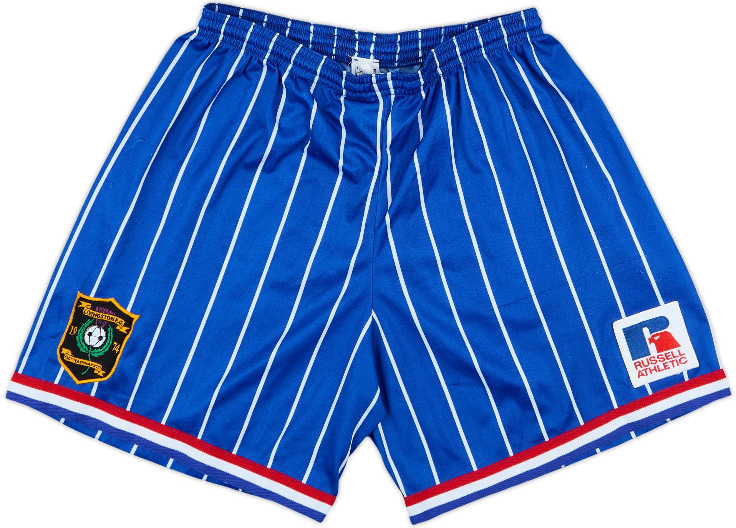1995-96 Livingston Player Issue Away Shorts