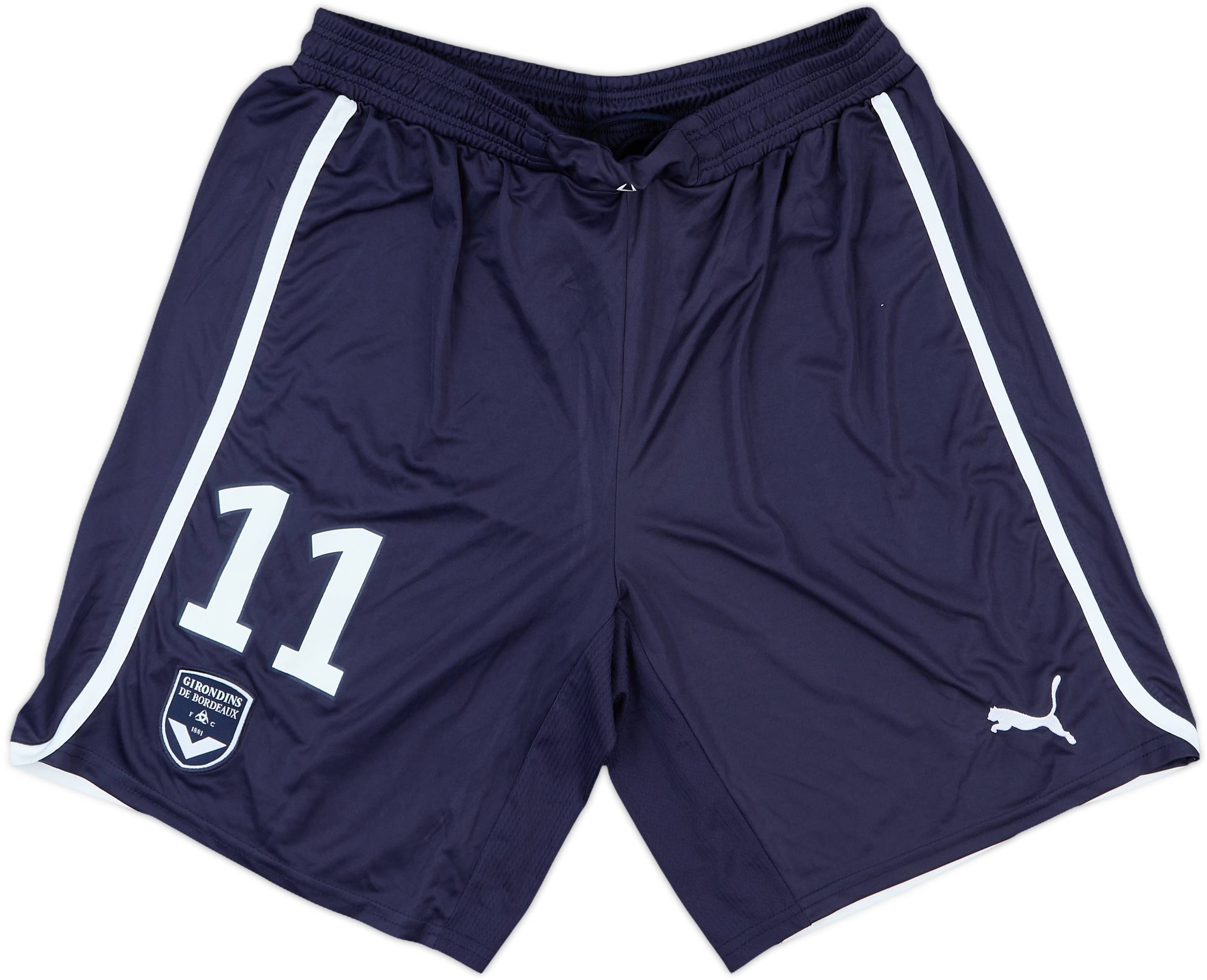 2012-13 Bordeaux Match Issue Home Shorts #11 (Bellion)