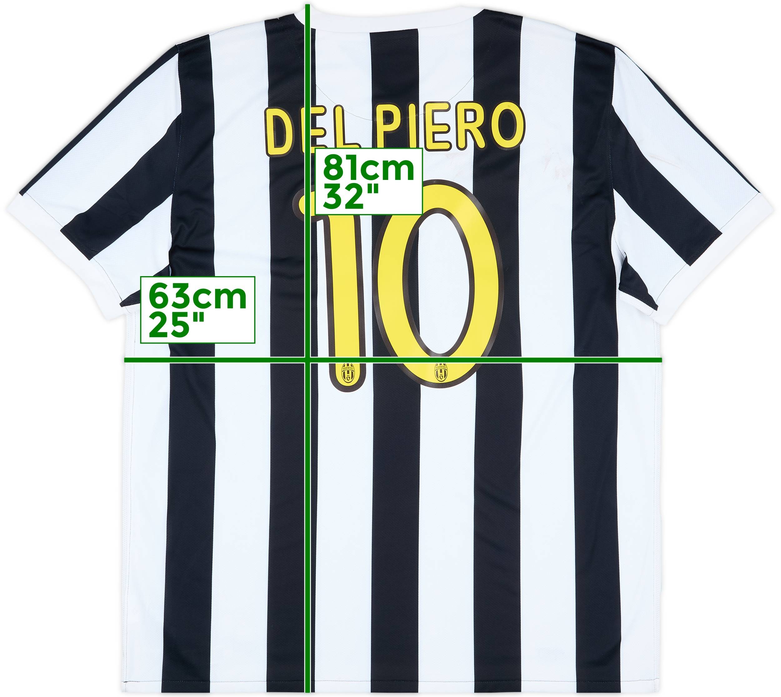 2009-10 Juventus Home Shirt Del Piero #10 (XXL)