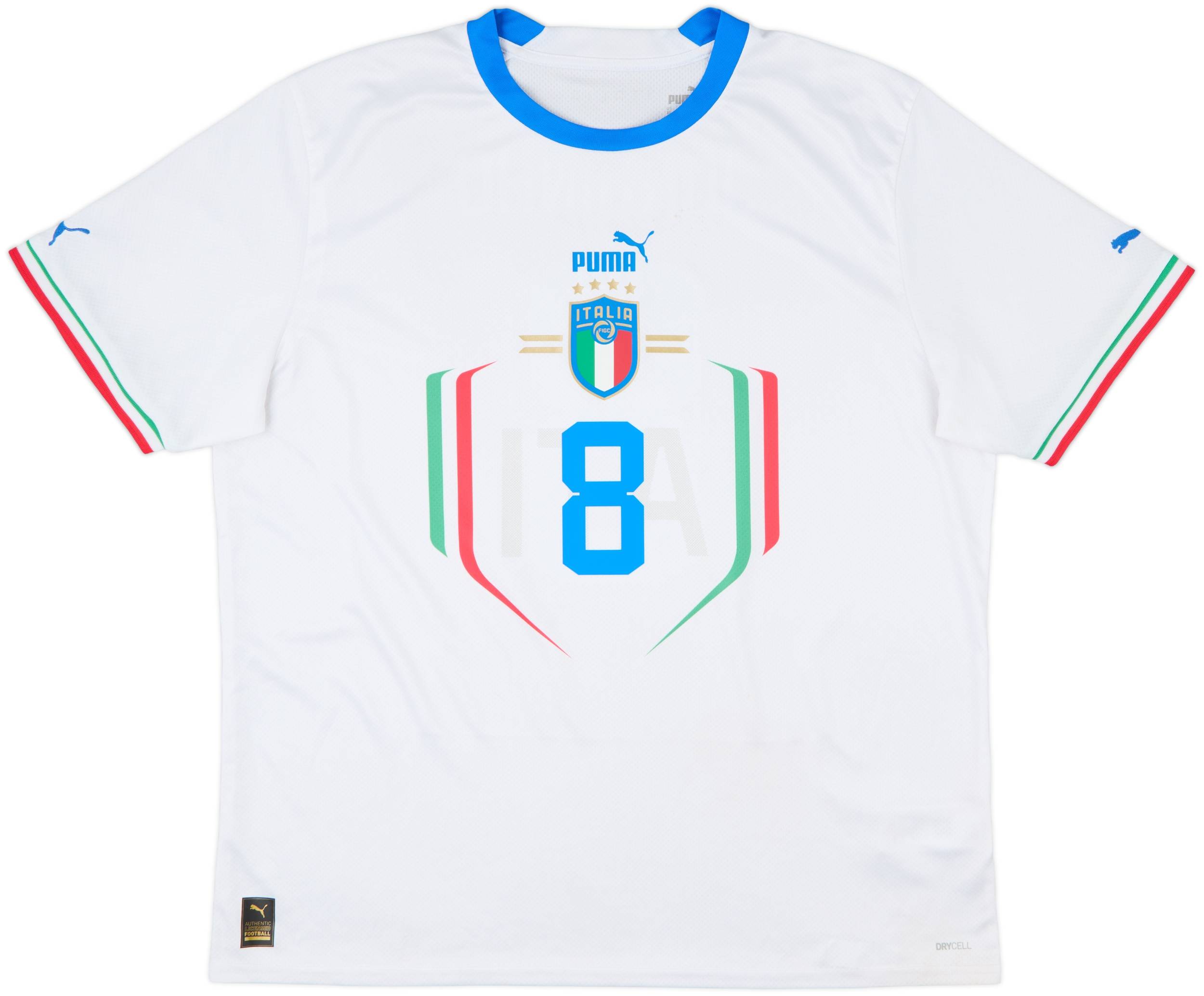 PUMA イタリア代表 Jorginho 8番 シャツ L PUMA イタリア代表 Jorginho 8番 シャツ L 2024-25 Italy Home