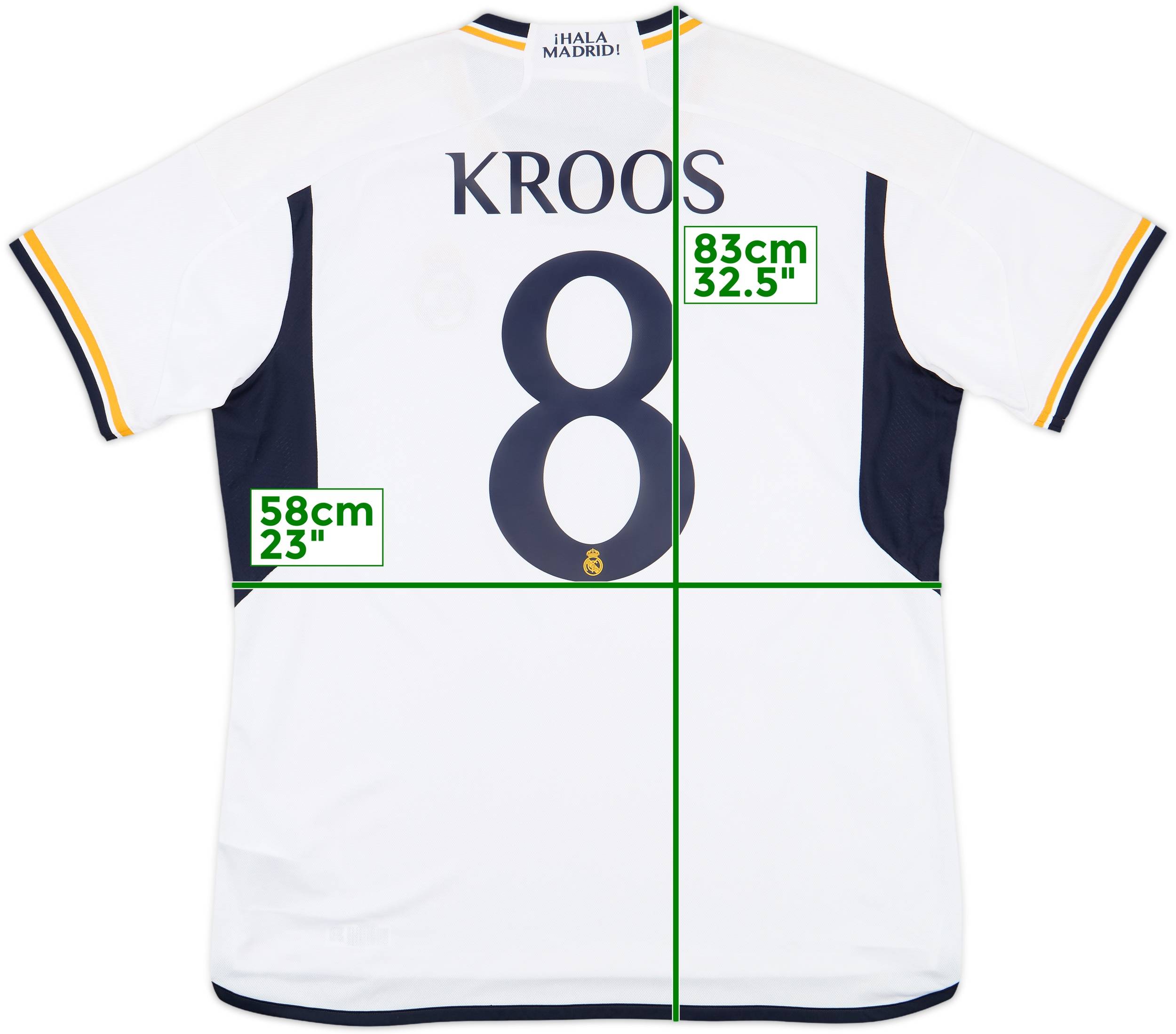 2023-24 Real Madrid Home Shirt Kroos #8 - 10/10 - (XL)