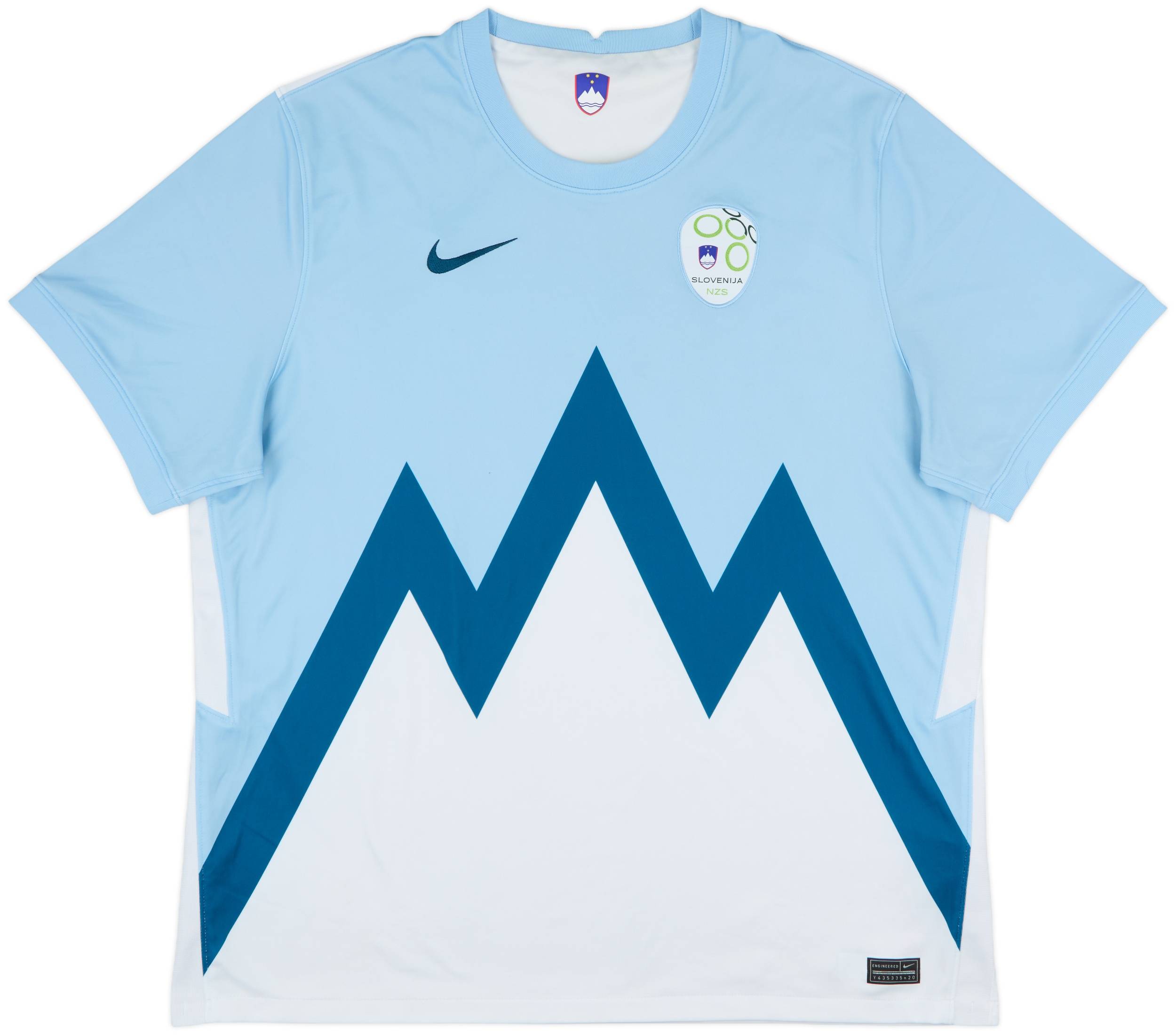 2020-21 Slovenia Home Shirt - 7/10 - (XXL)