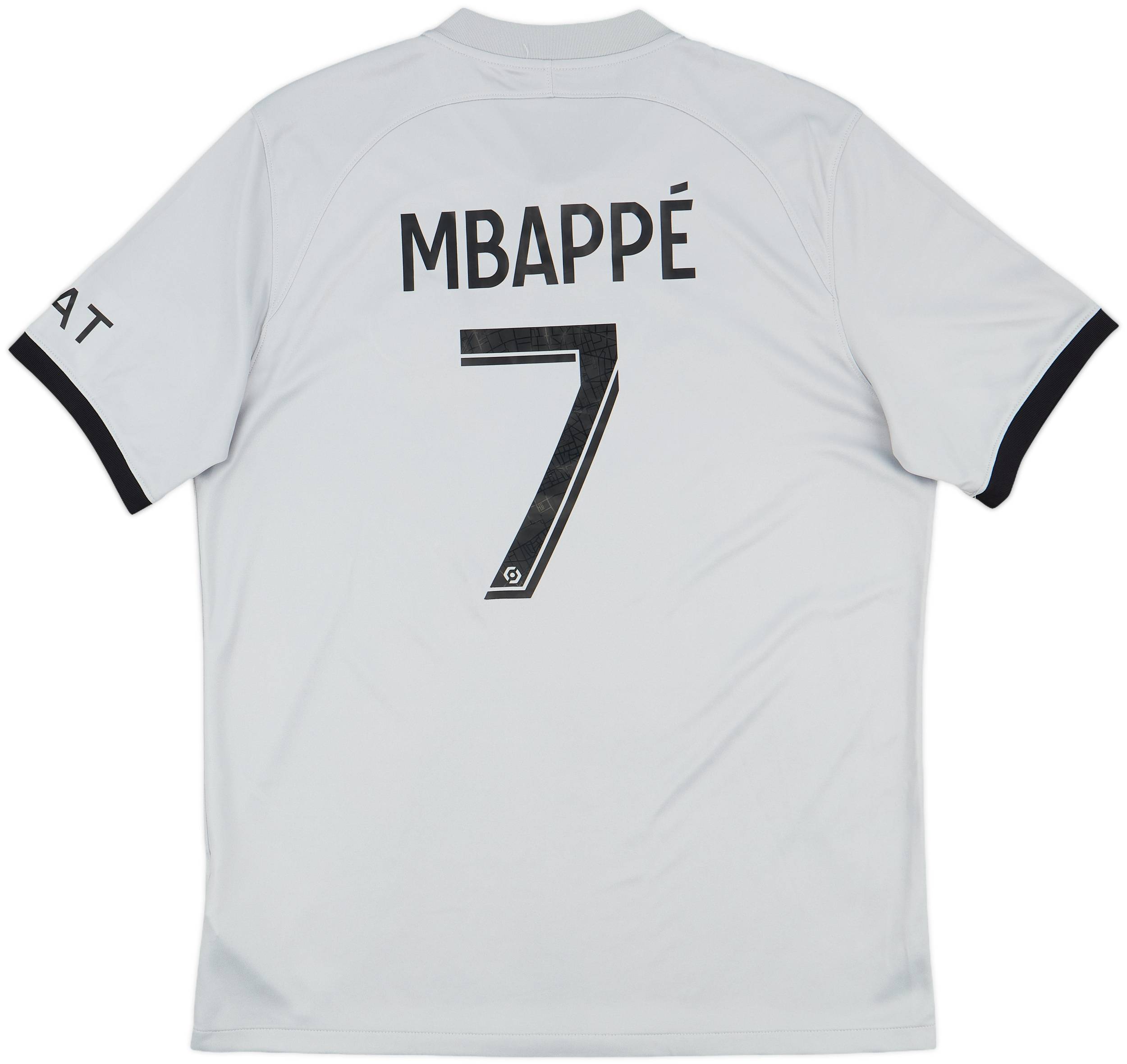 2022-23 Paris Saint-Germain Away Shirt Mbappe #7 9/10 (L)