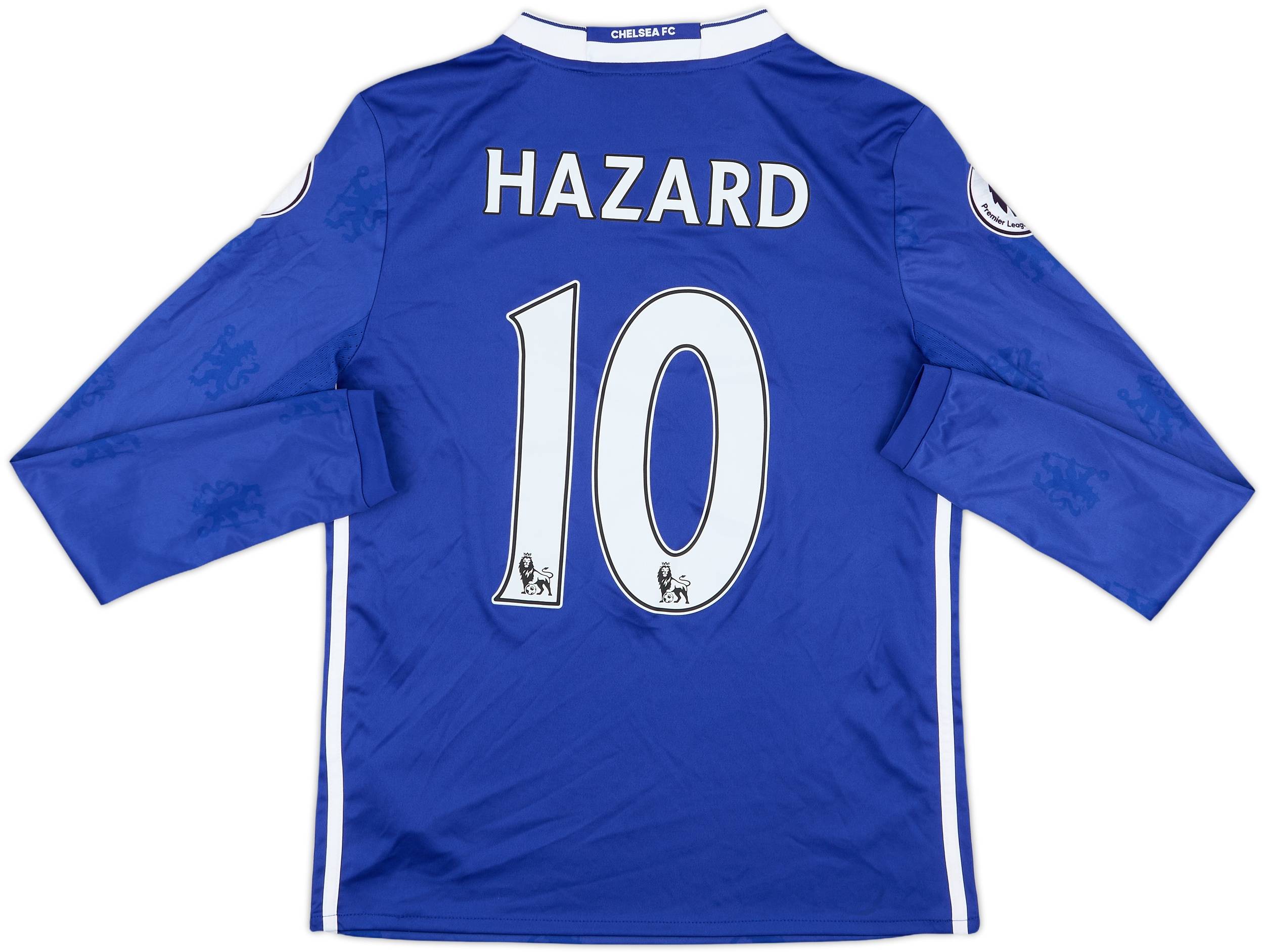 2016-17 Chelsea Home L/S Shirt Hazard #10 - 10/10 - (L.Boys)