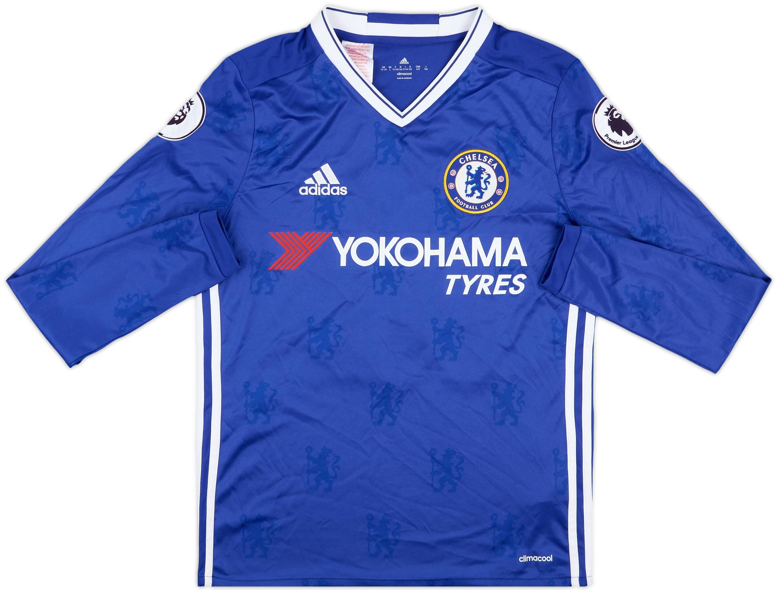 ウェア Hazard15-16Chelsea PremierLeague uniform Eden Hazard Front Signed Chelsea 2016-17 Home Shirt: Premier
