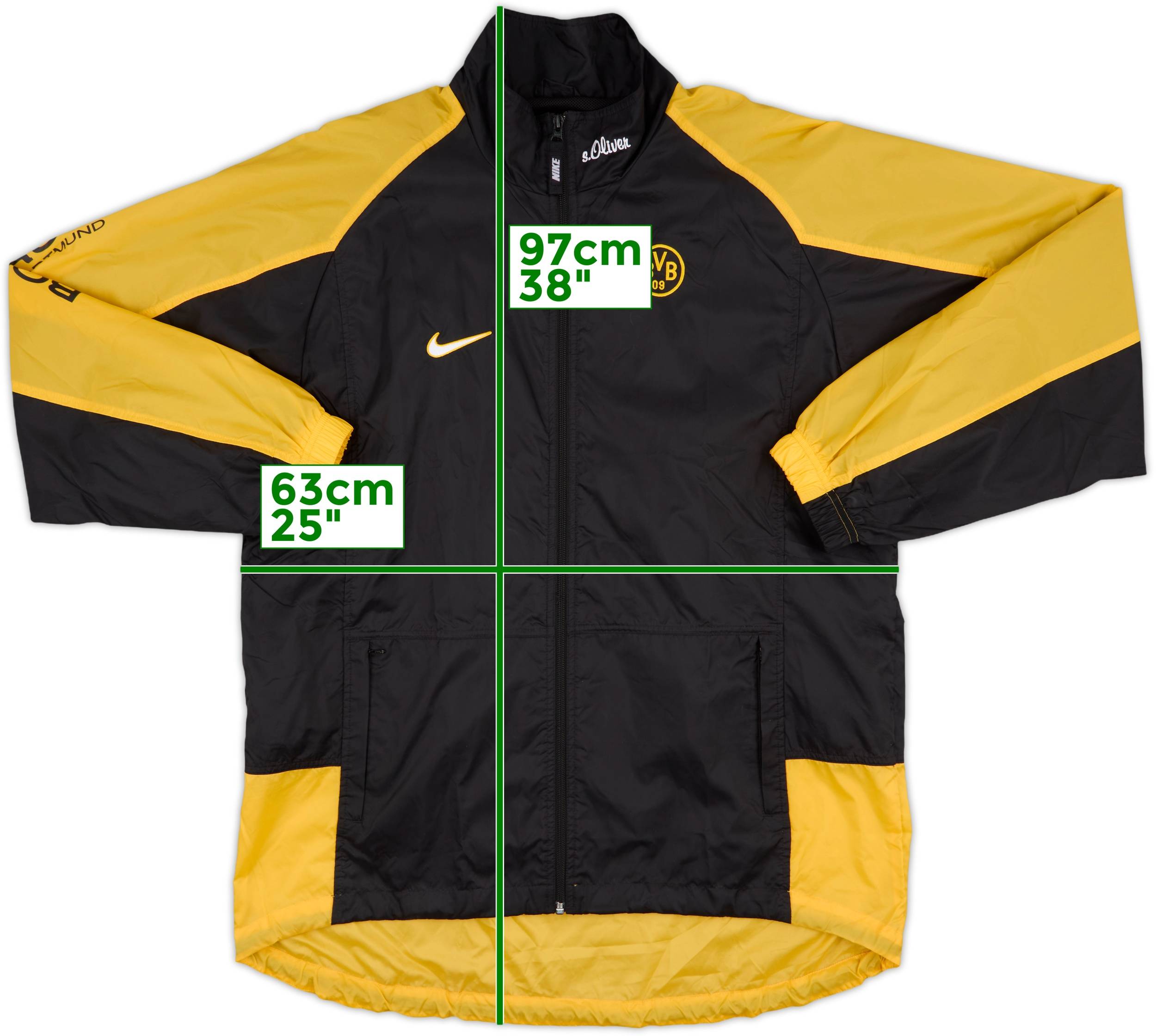 Nike BVB ドルトムント 09 トラックジャケット イエロー/ブラック Nike BVB ドルトムント 09 トラックジャケット イエロー