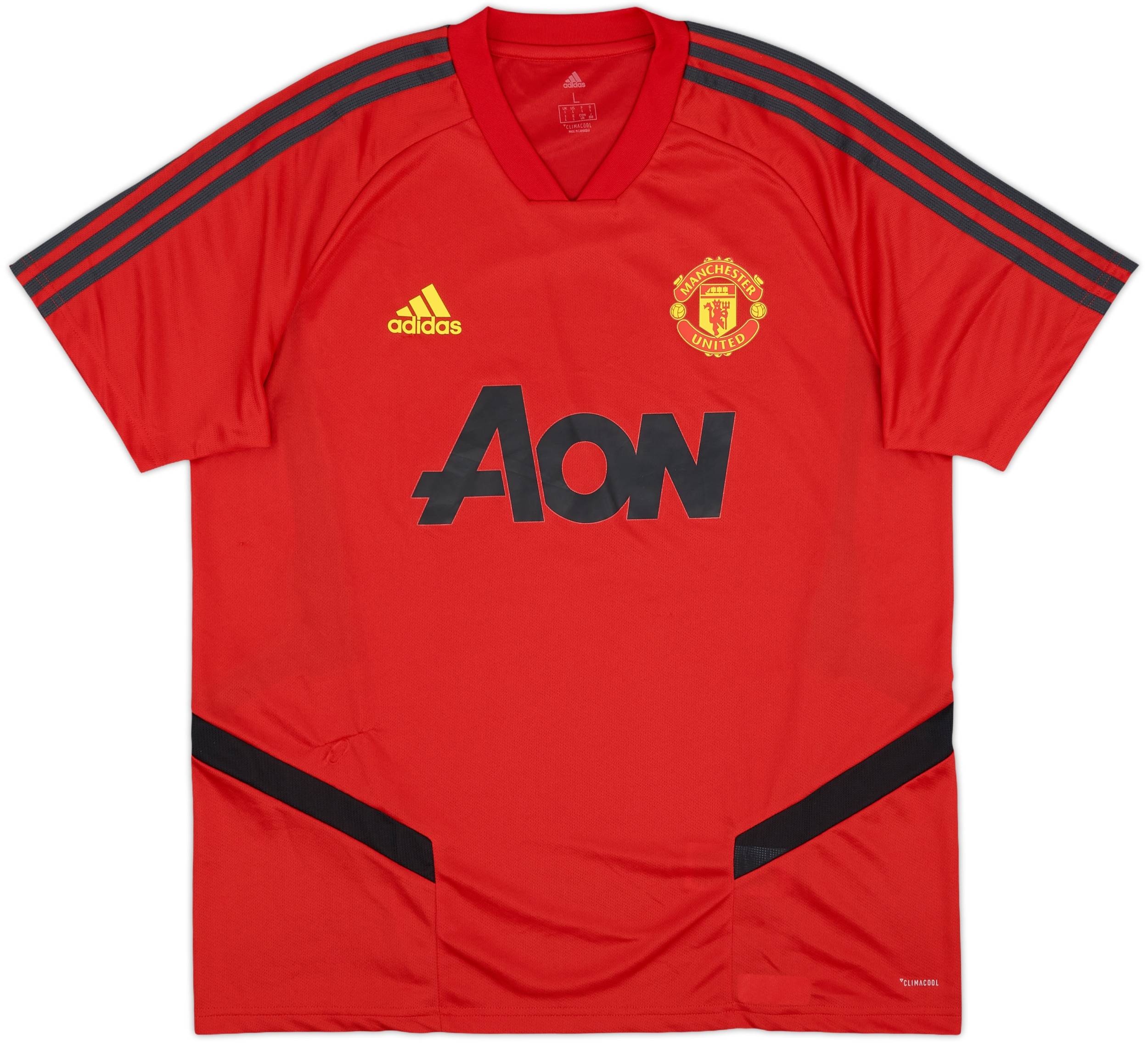 2019-20 Manchester United adidas Training Shirt - 8/10 - (L)
