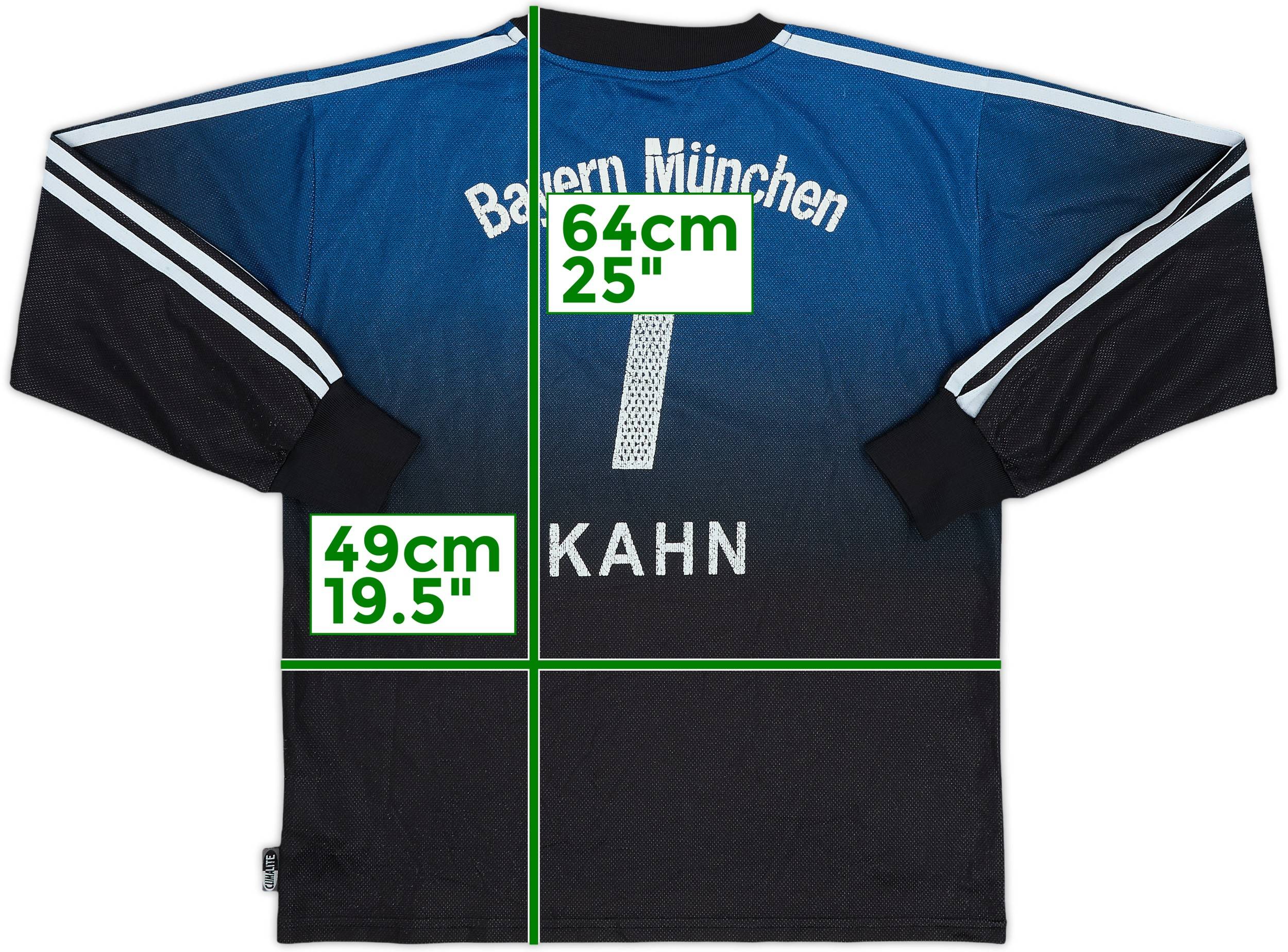 Bayern München KAHN ゴールキーパーシャツ 2002/03 Bayern Munich