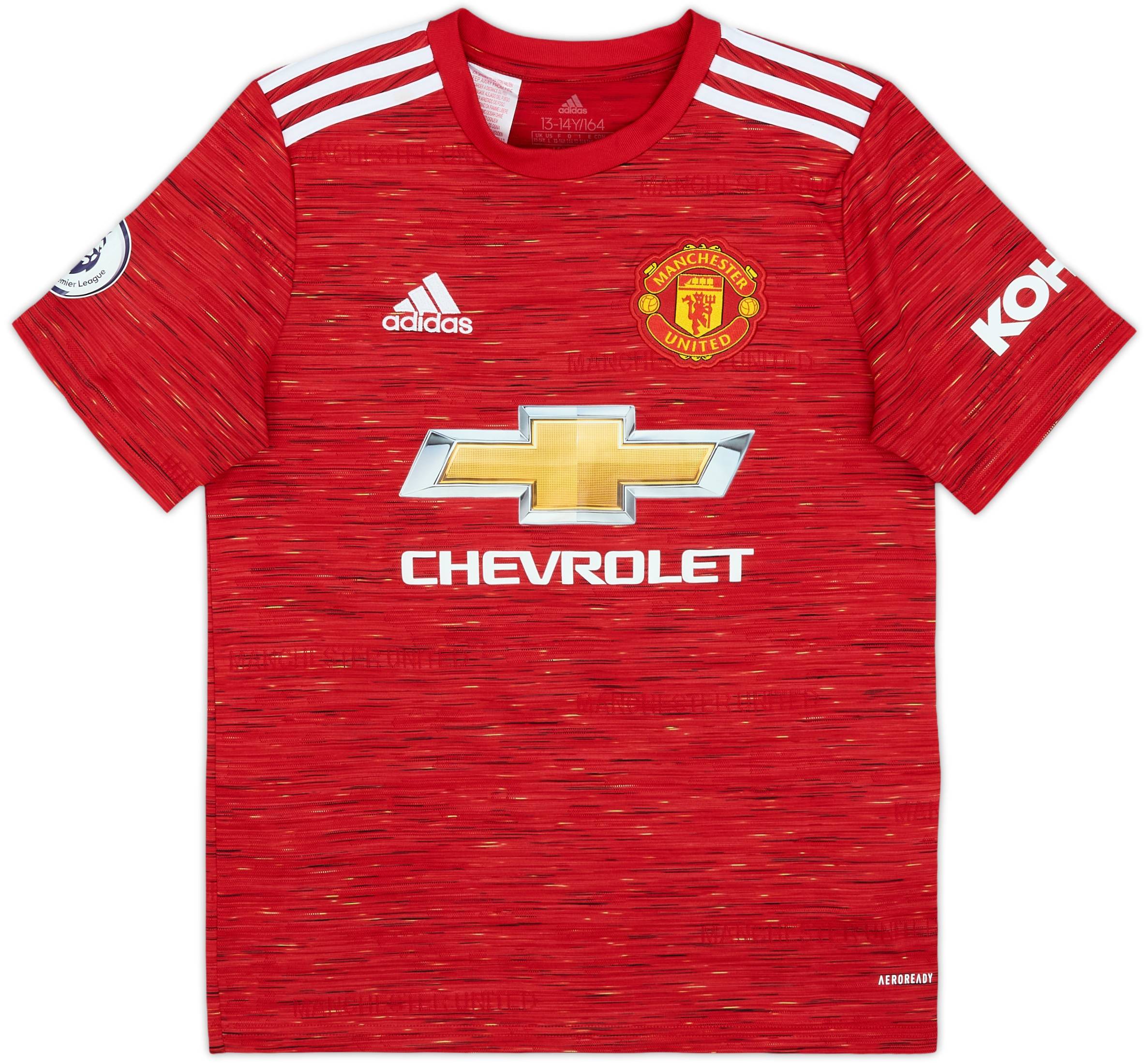 2020-21 Manchester United Home Shirt Rashford #10 - 9/10