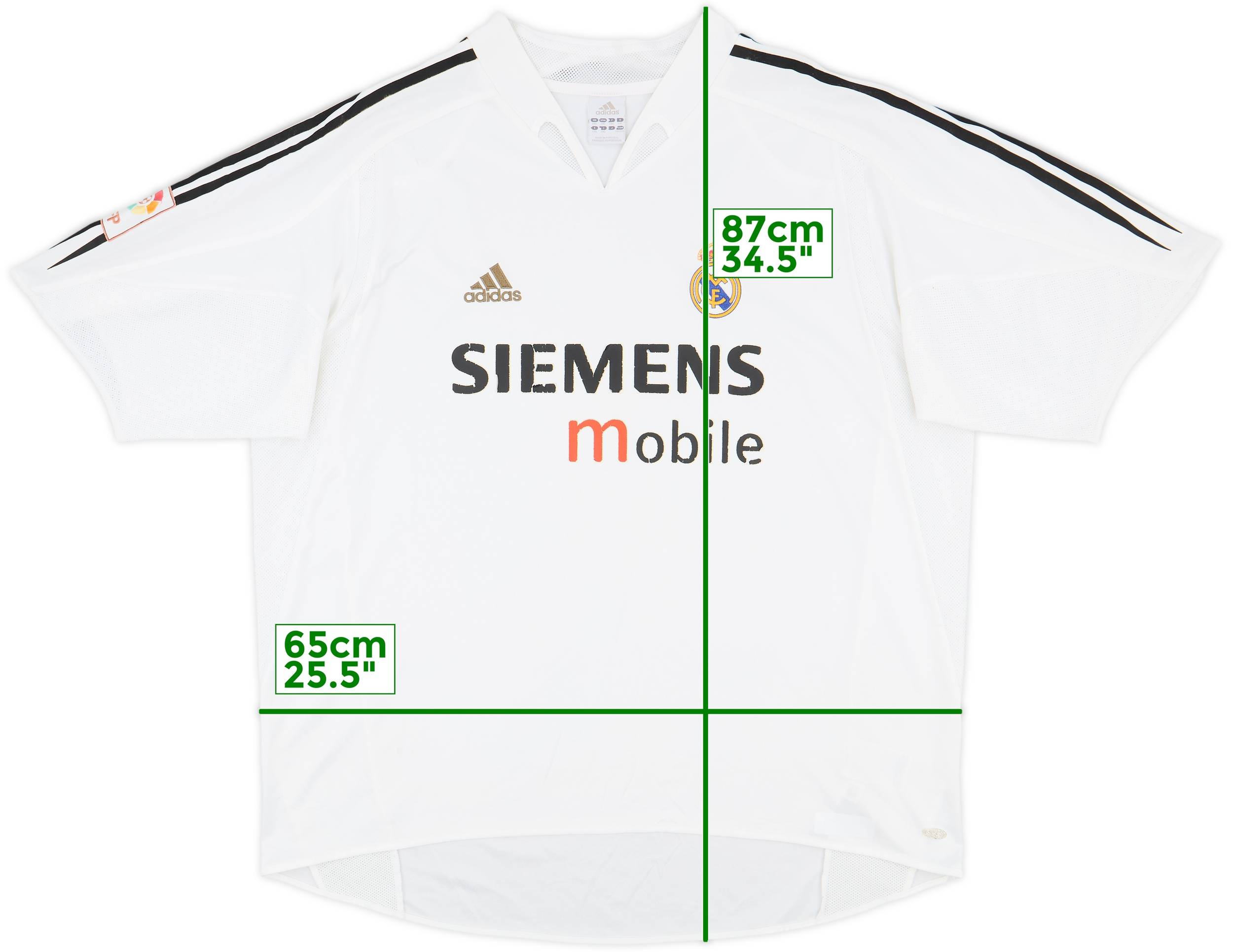 2004-05 Real Madrid Home Shirt - 5/10 - (XXL)