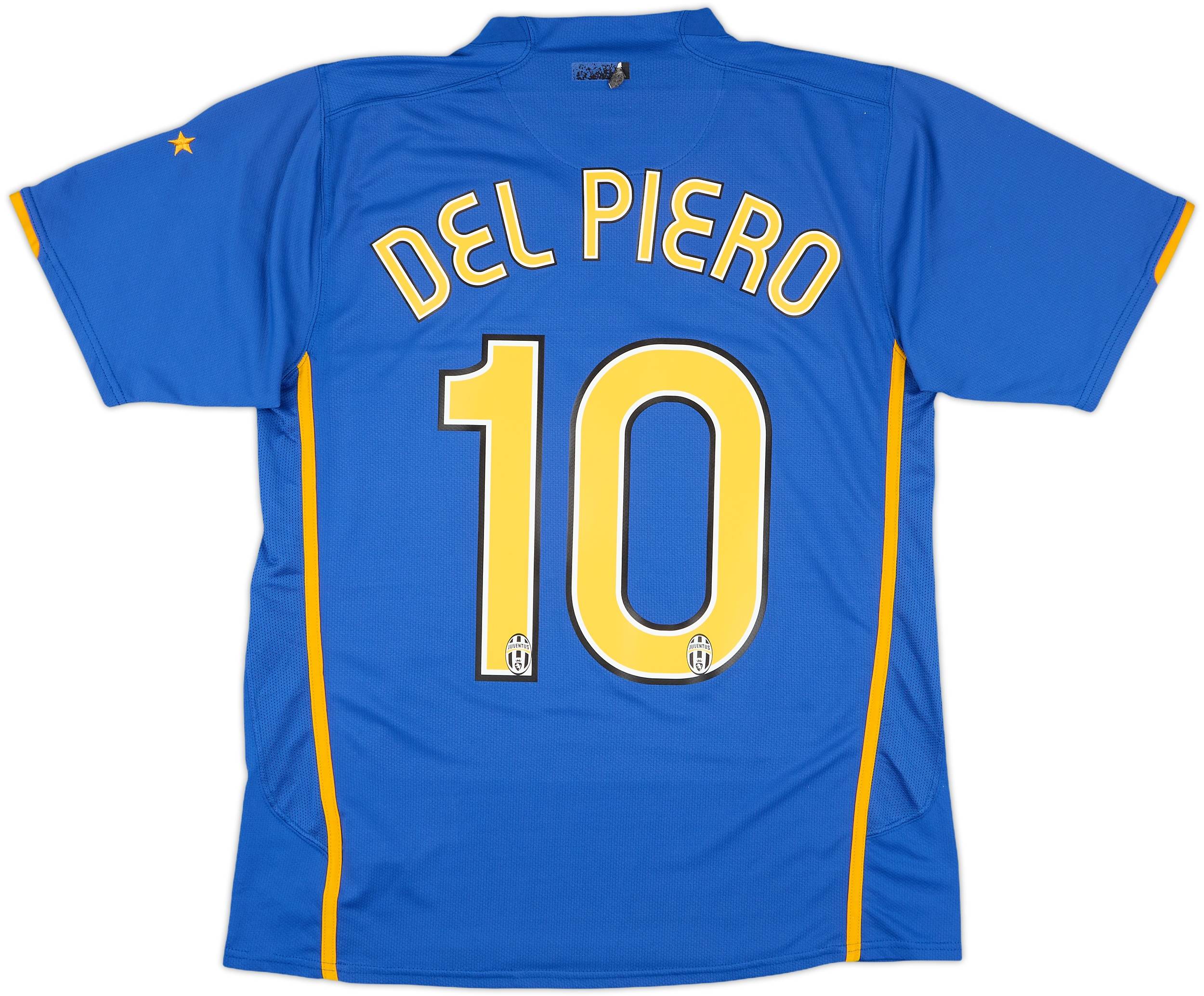 2007-08 Juventus Away Shirt Del Piero #10 - 5/10 - (M)