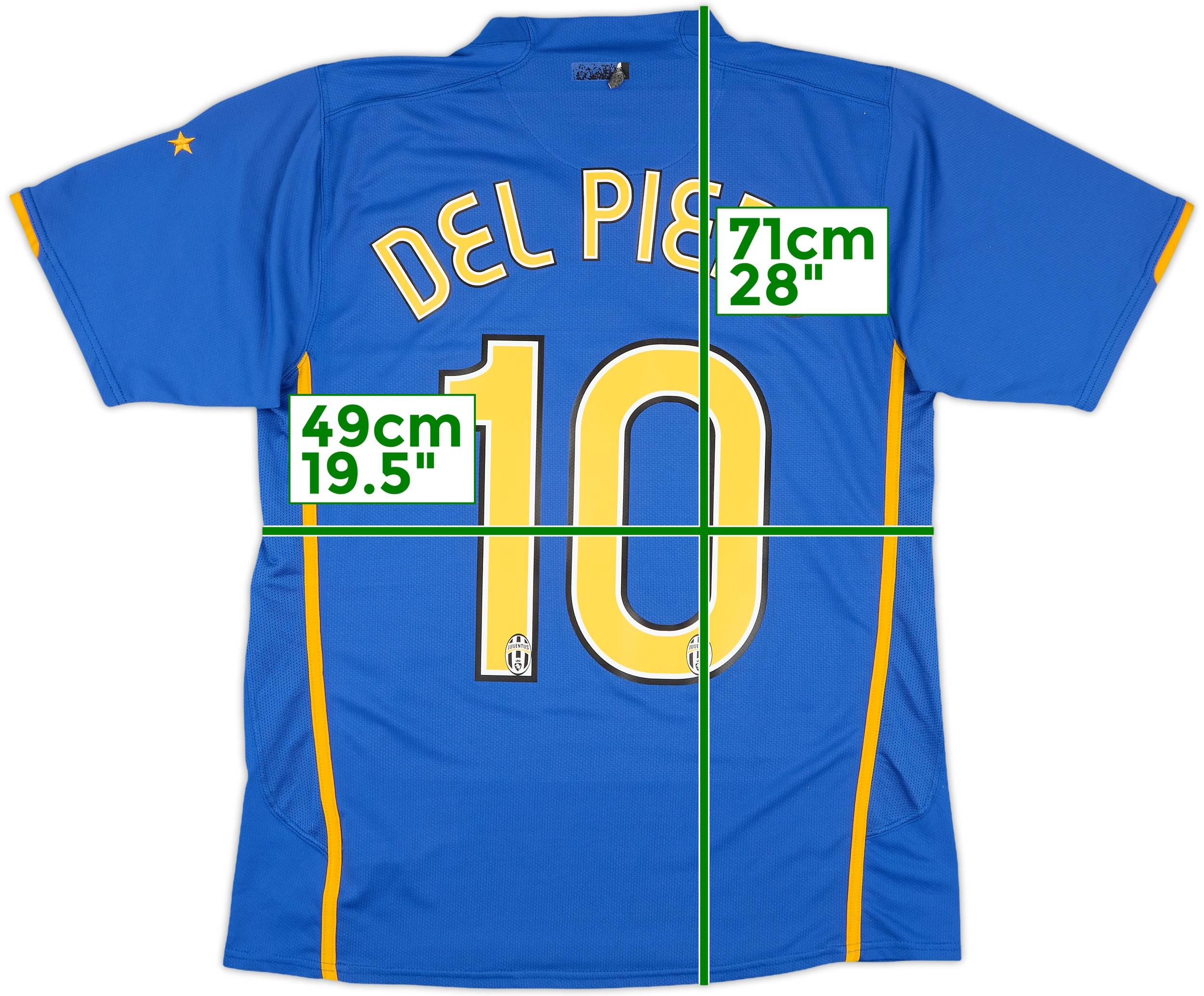 Juventus DEL PIERO 10番シャツ 010525520837-