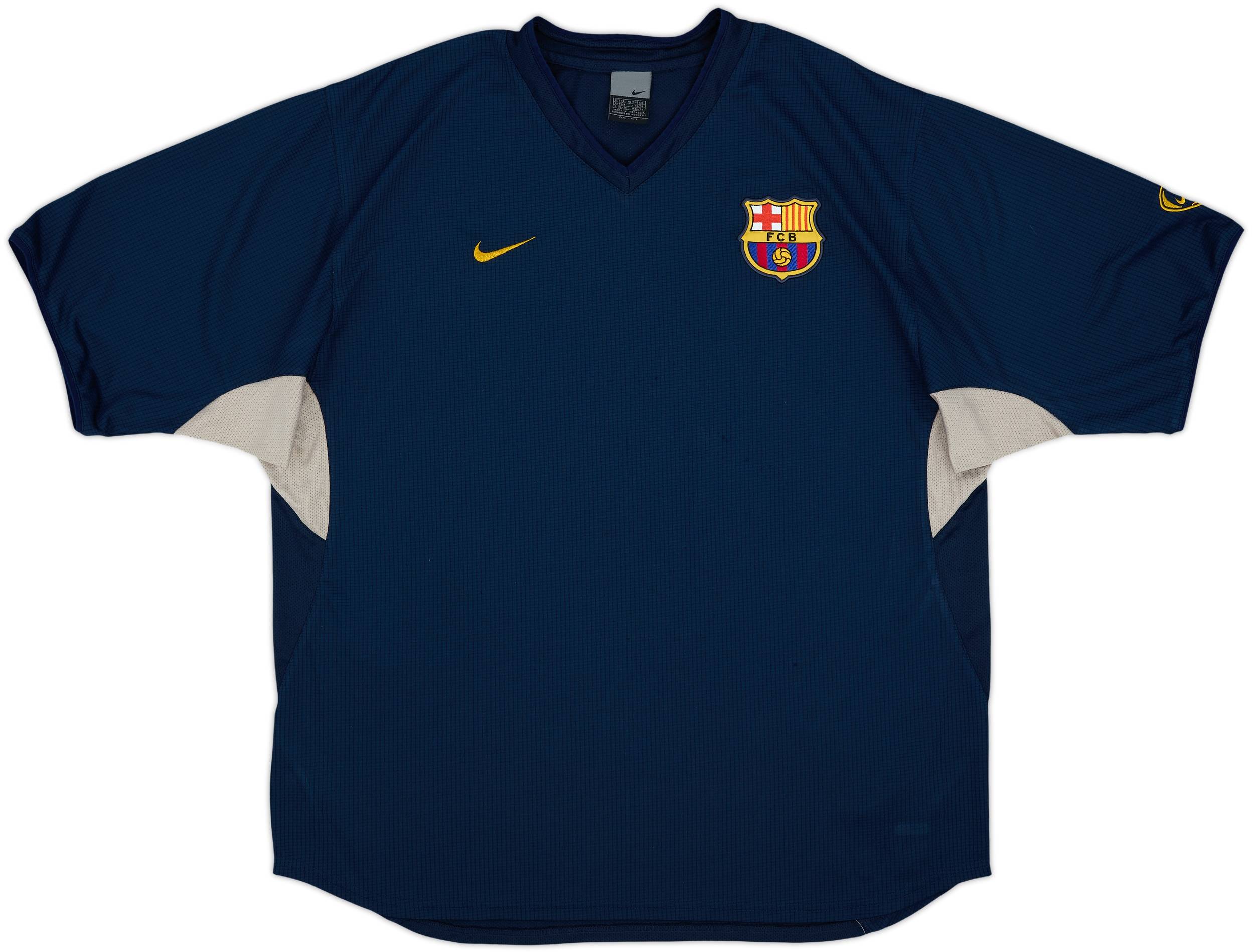 2003-04 Barcelona Nike Training Shirt - 8/10 - (XL)
