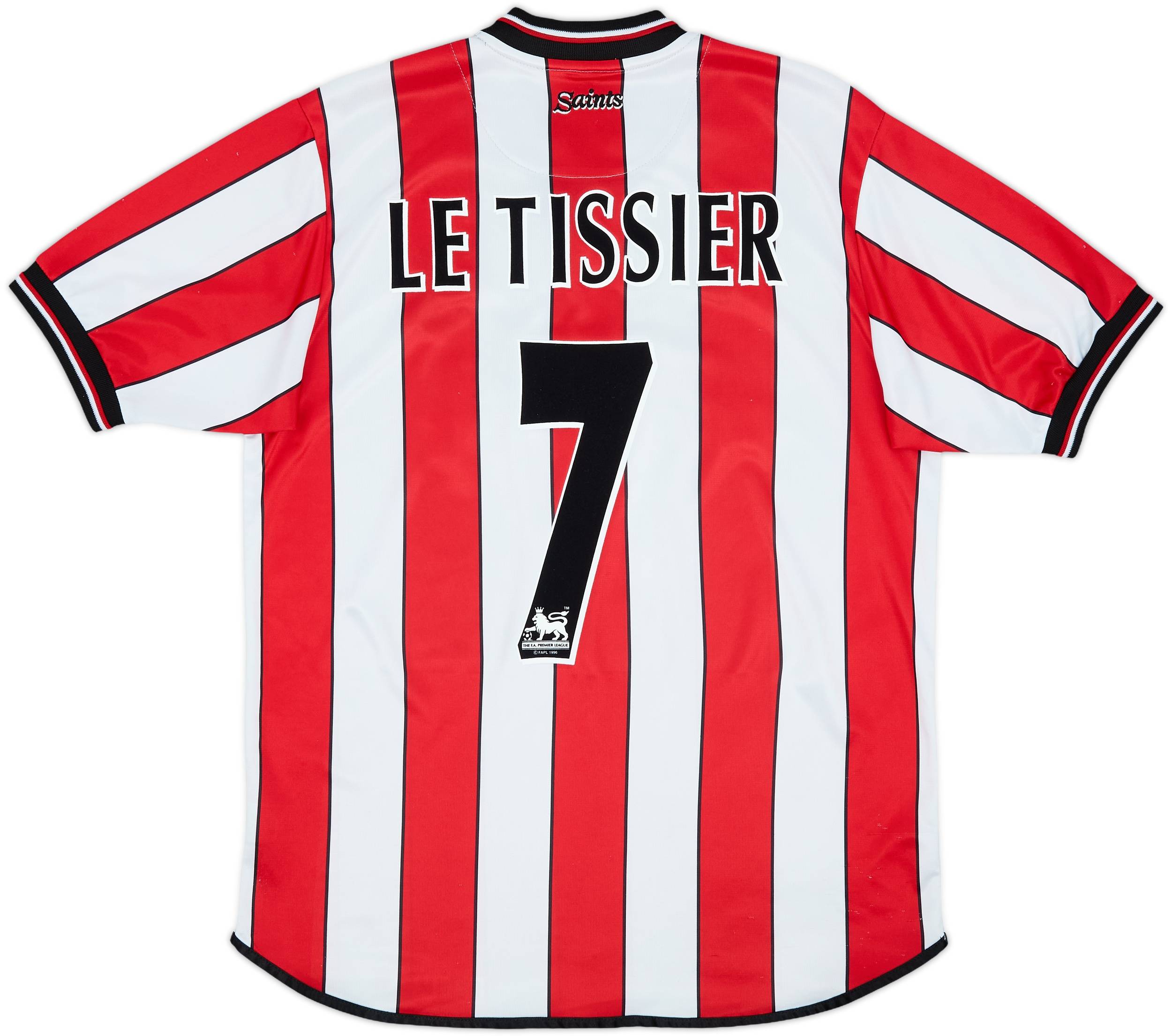 2001-03 Southampton Home Shirt Le Tissier #7 8/10 (L) - Main Image