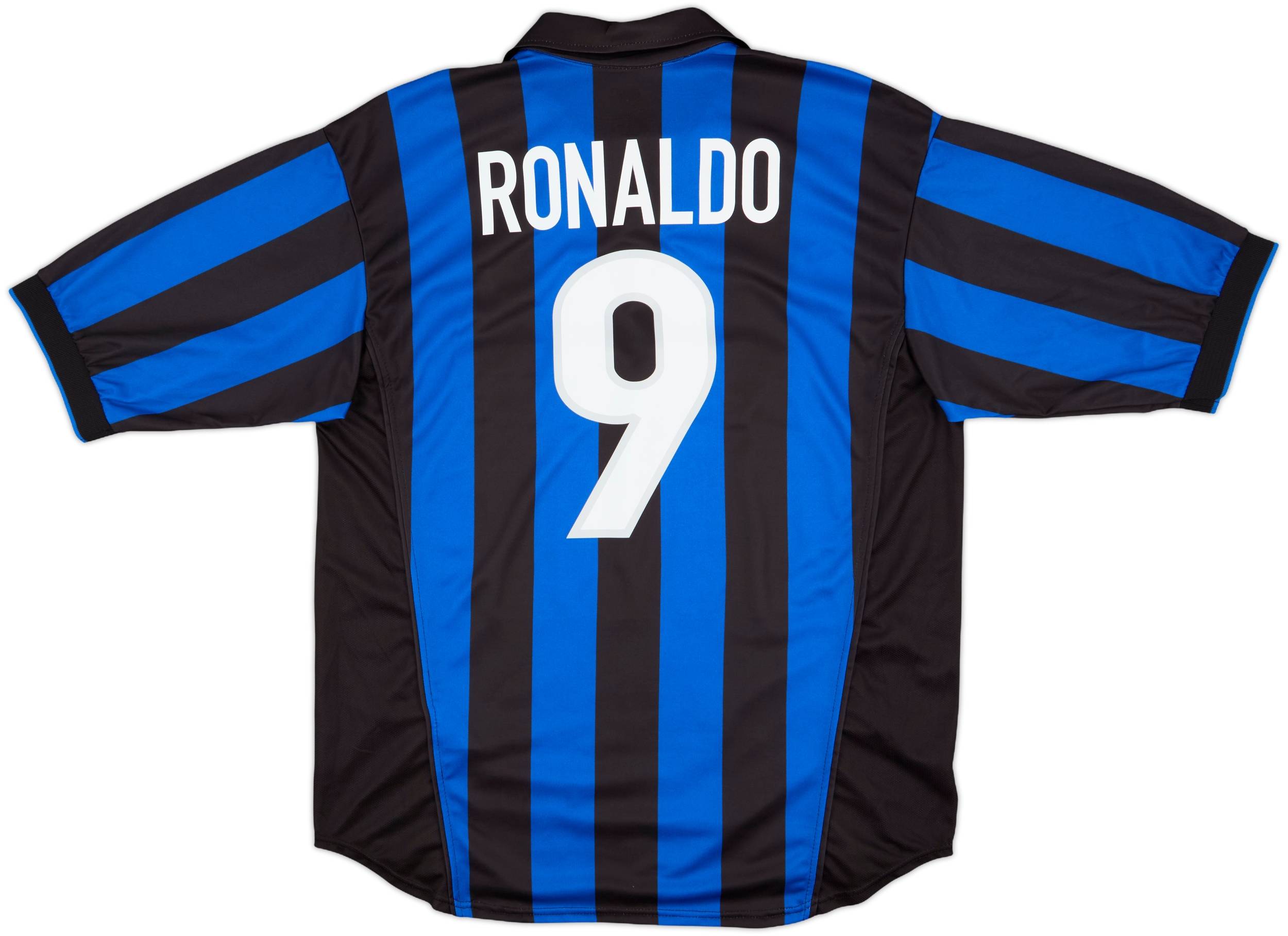 1998-99 Inter Milan Home Shirt Ronaldo #9 - 9/10 - (M)