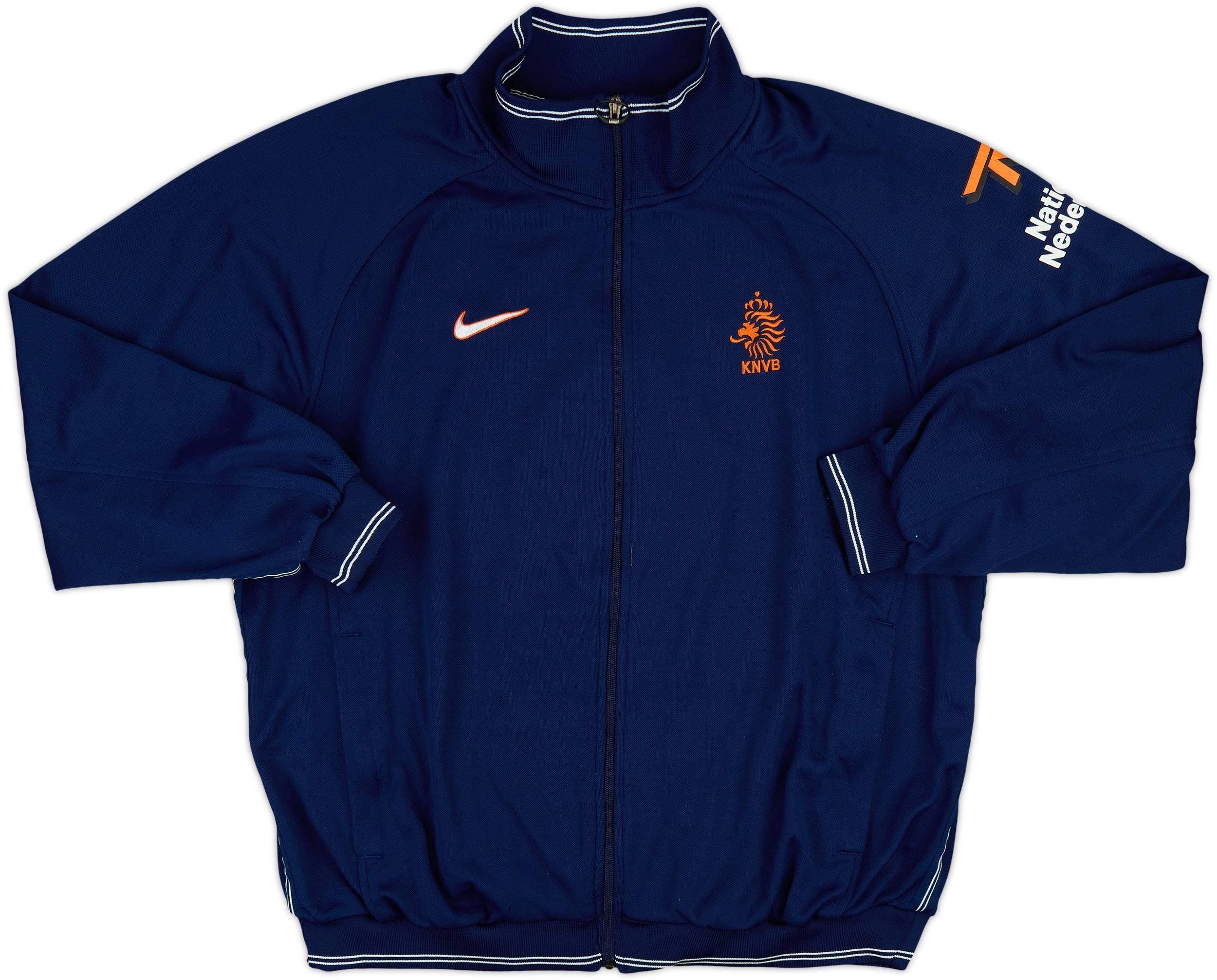1998-00 Netherlands Player Issue Nike Track Jacket - 7/10 - (XL)