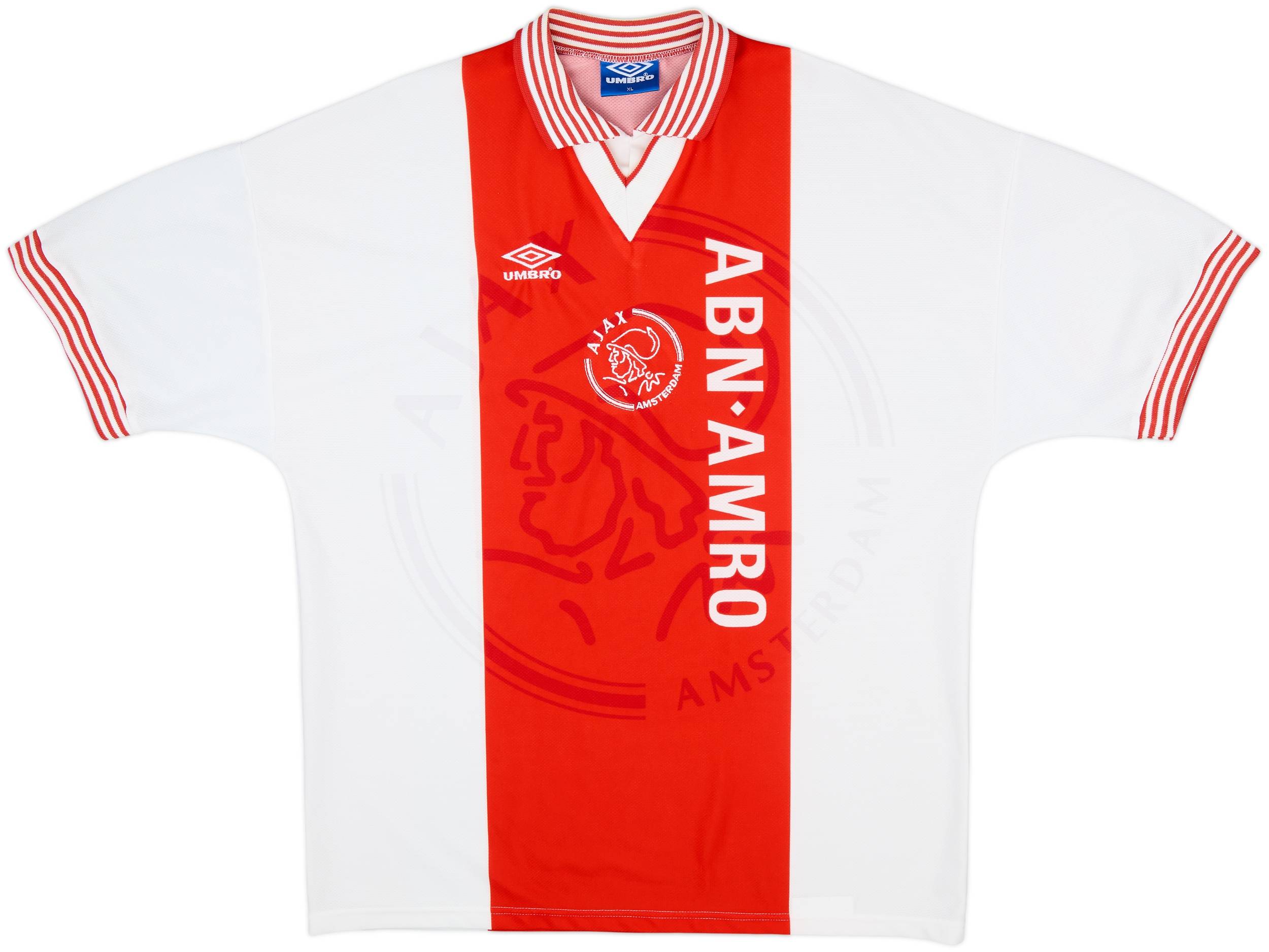 1995-96 Ajax Home Shirt - 8/10 - (XL)