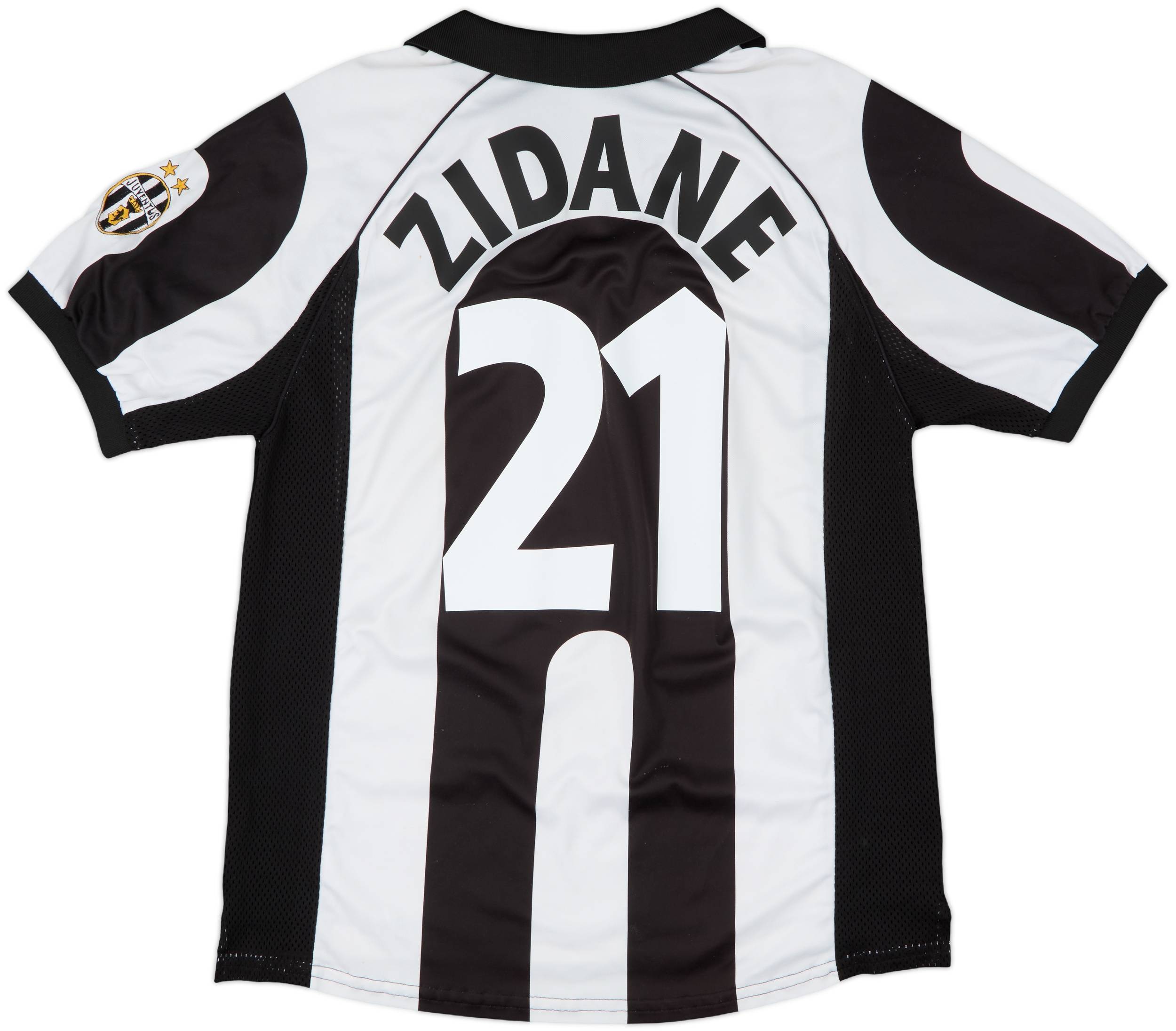 1997-98 Juventus Centenary Home Shirt Zidane #21 - 7/10 - (L)