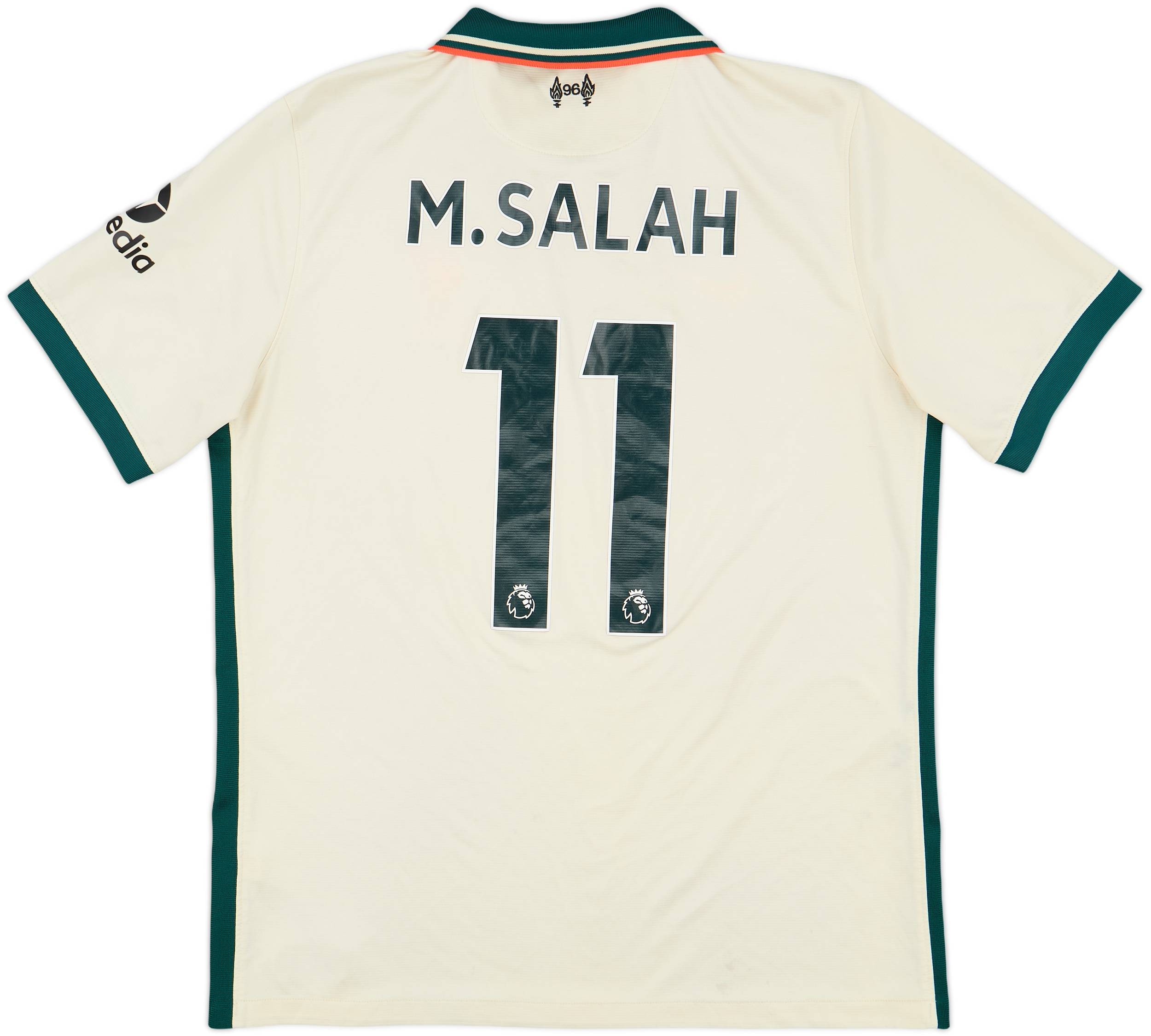 リバプールFC M. SALAH 11番 シャツ 2021-22 Liverpool Home Shirt M.Salah #11 (KIDS)