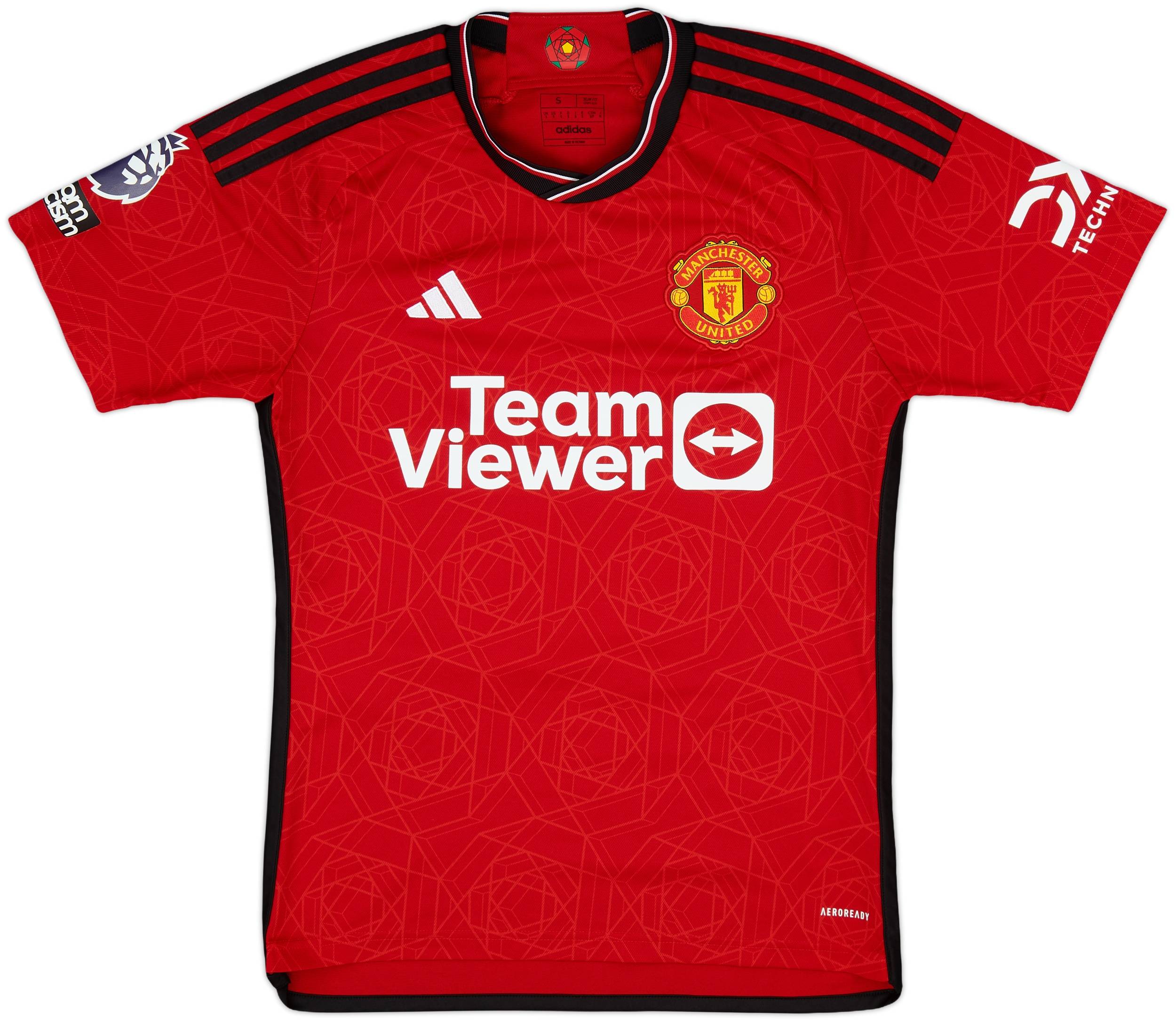 2023-24 Manchester United Home Shirt Rashford #10 - 8/10 - (S)