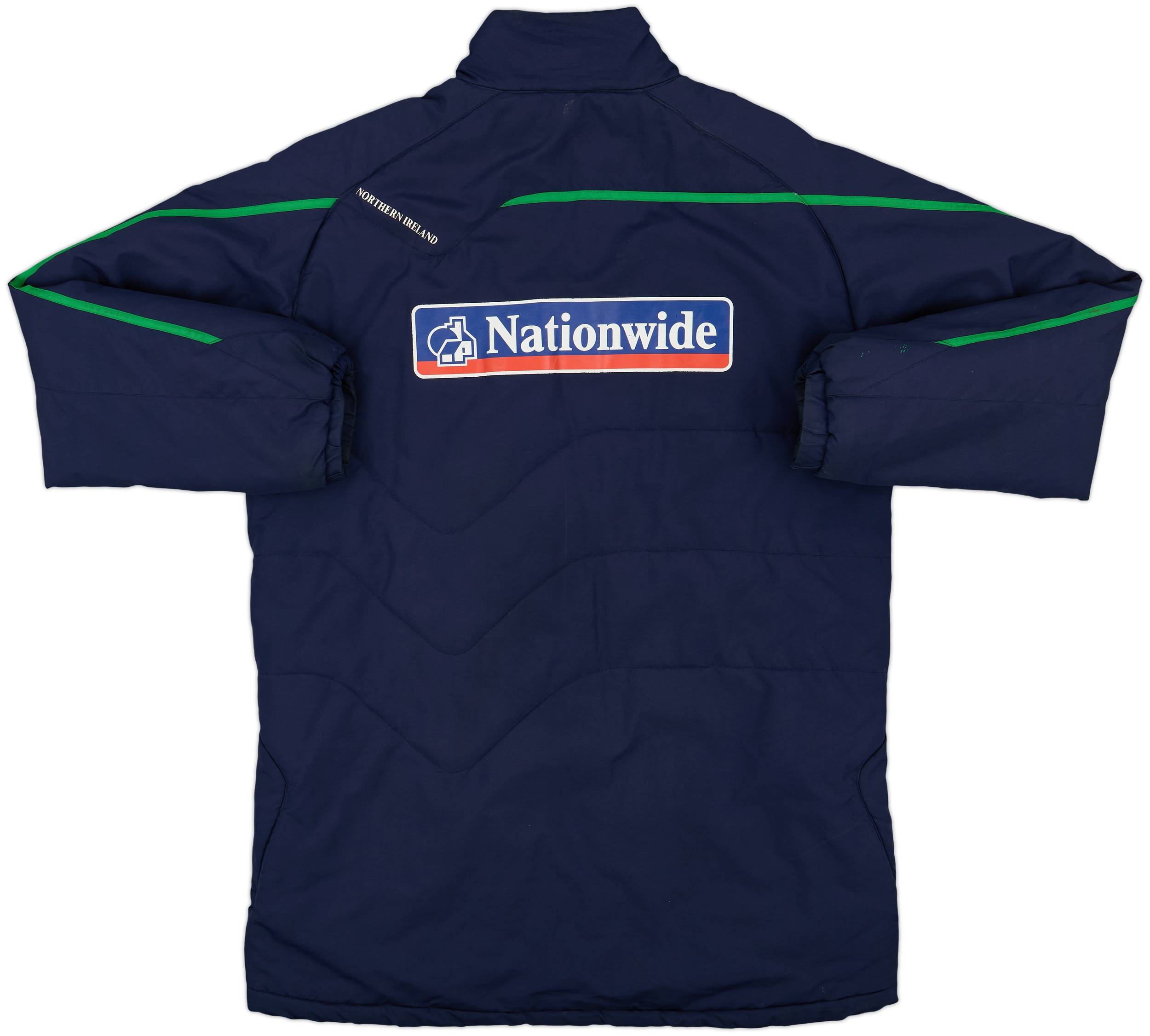 2007-09 Northern Ireland Umbro Padded Bench Coat - 6/10 - (L)