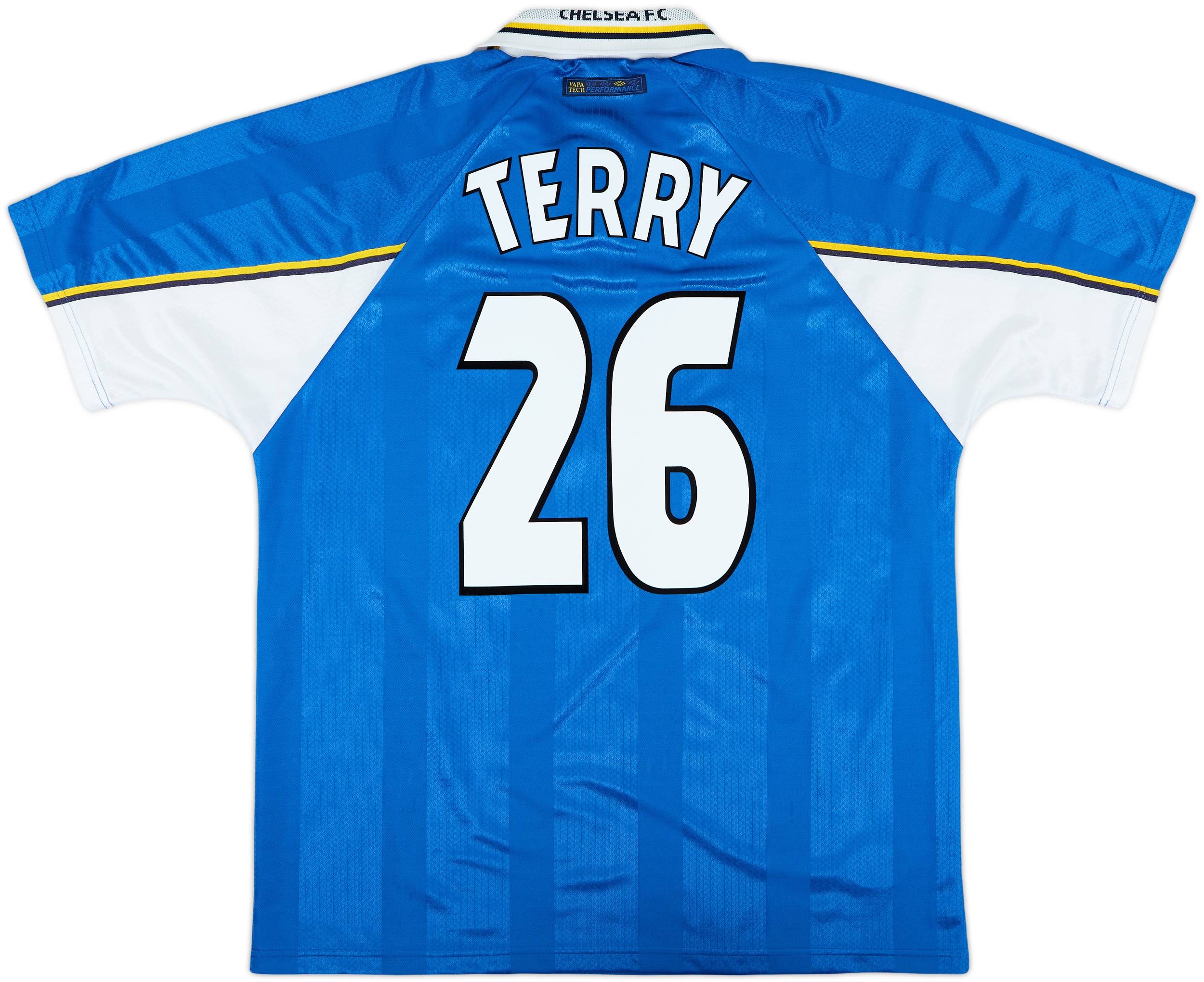 チェルシー　26テリー 1997-99 Chelsea Home Shirt Terry #26 - 9/10 - (XL)