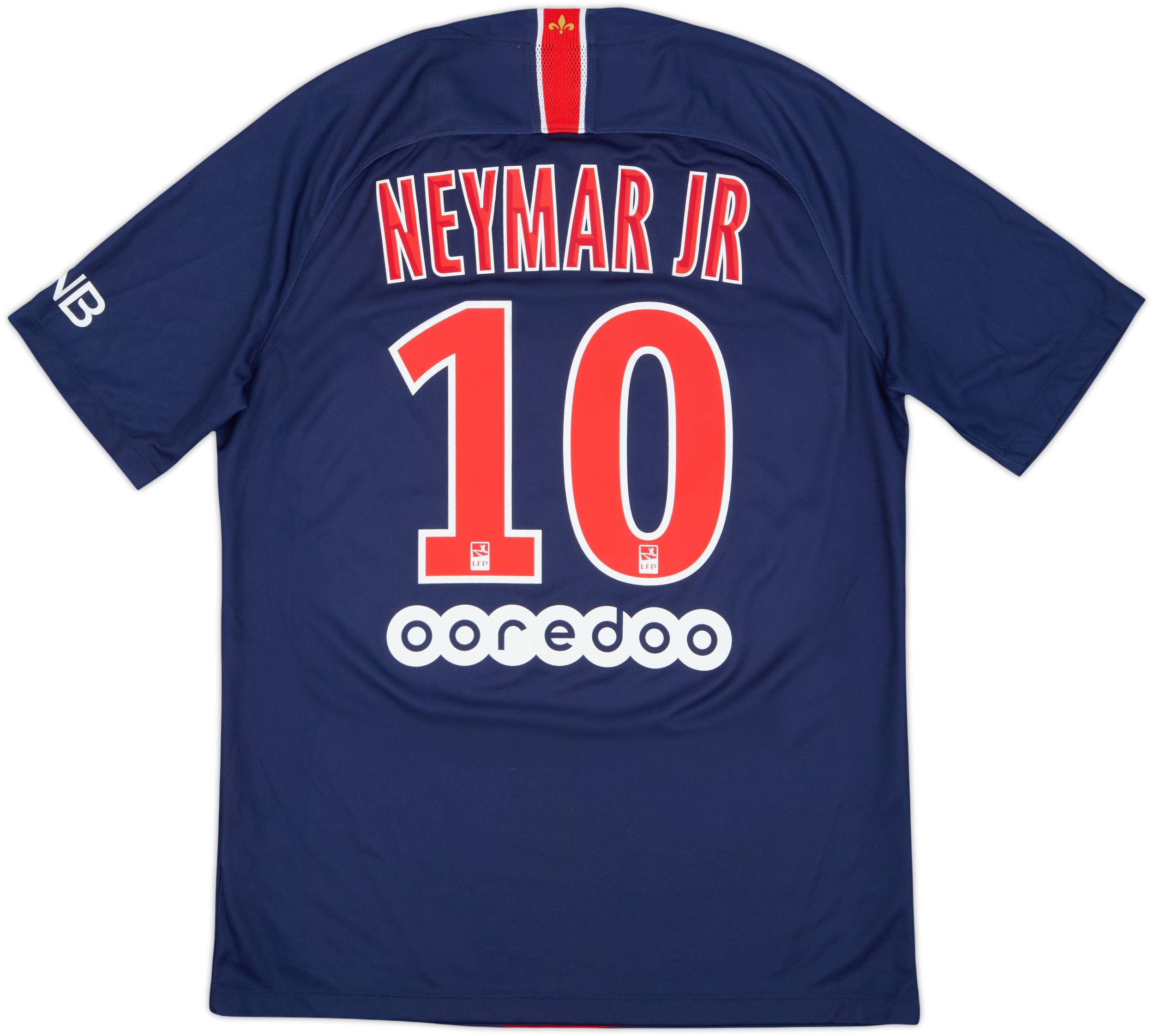 2018-19 Paris Saint-Germain Home Shirt NeymarJr #10 - 8/10 - (M)
