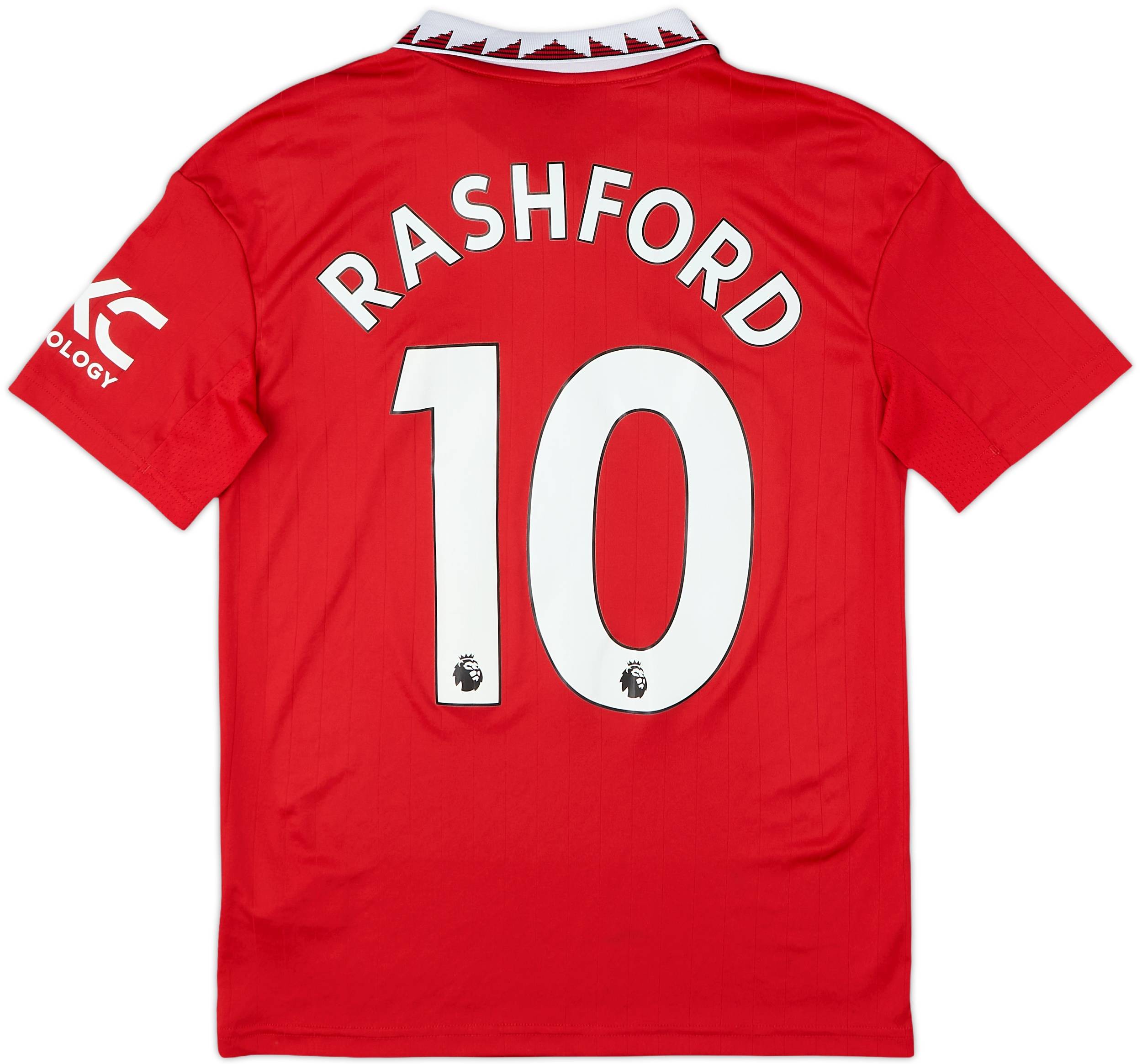 Manchester United Rashford 10 ユニフォーム 2022-23 Manchester United Home Shirt Rashford #10 - 8/10