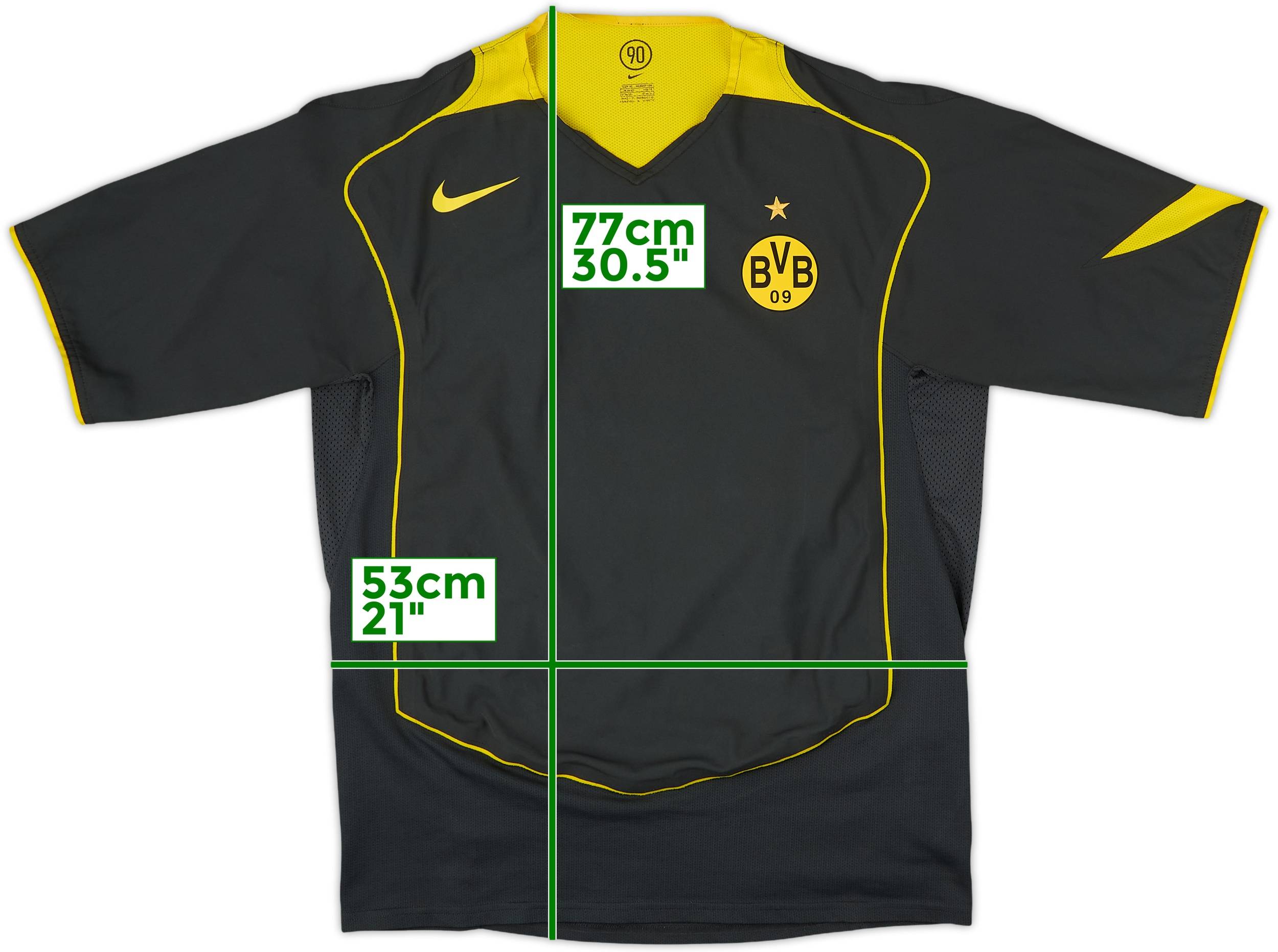 2004-05 Borussia Dortmund Player Issue Third Shirt - 9/10 - (XL)