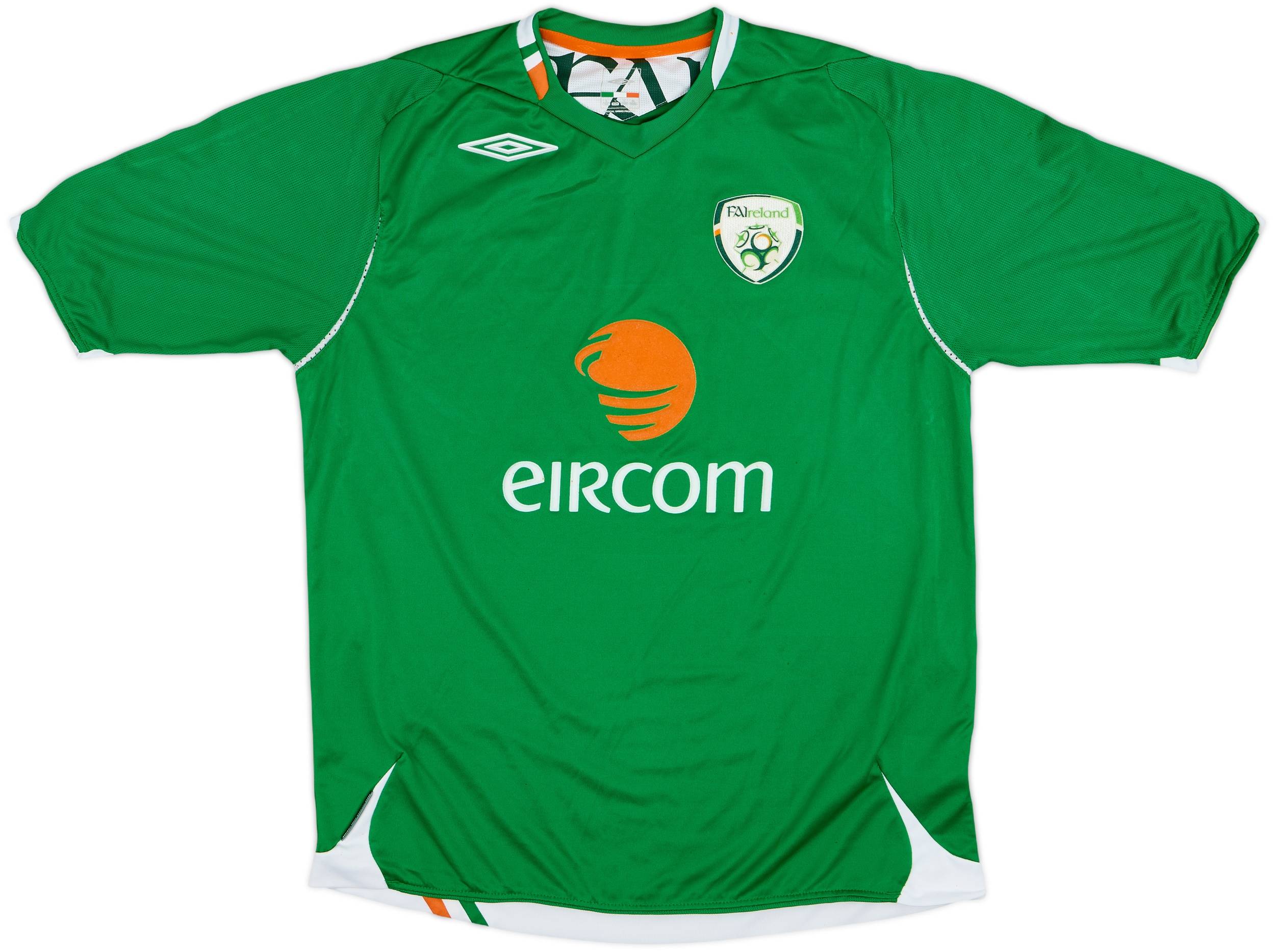 ウェア UMBRO 2004 Ireland football shirts 2004-06 Ireland Home Shirt - 8/10 - (L)