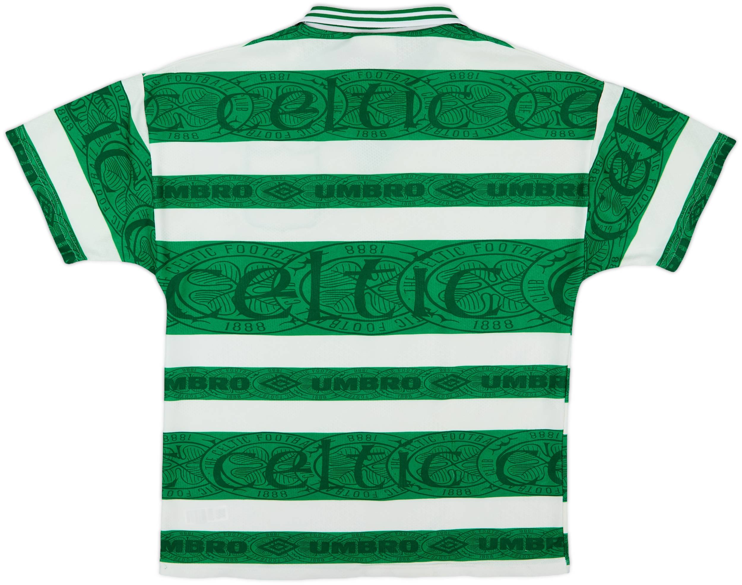 1995-97 Celtic Home Shirt - 10/10 - (M)
