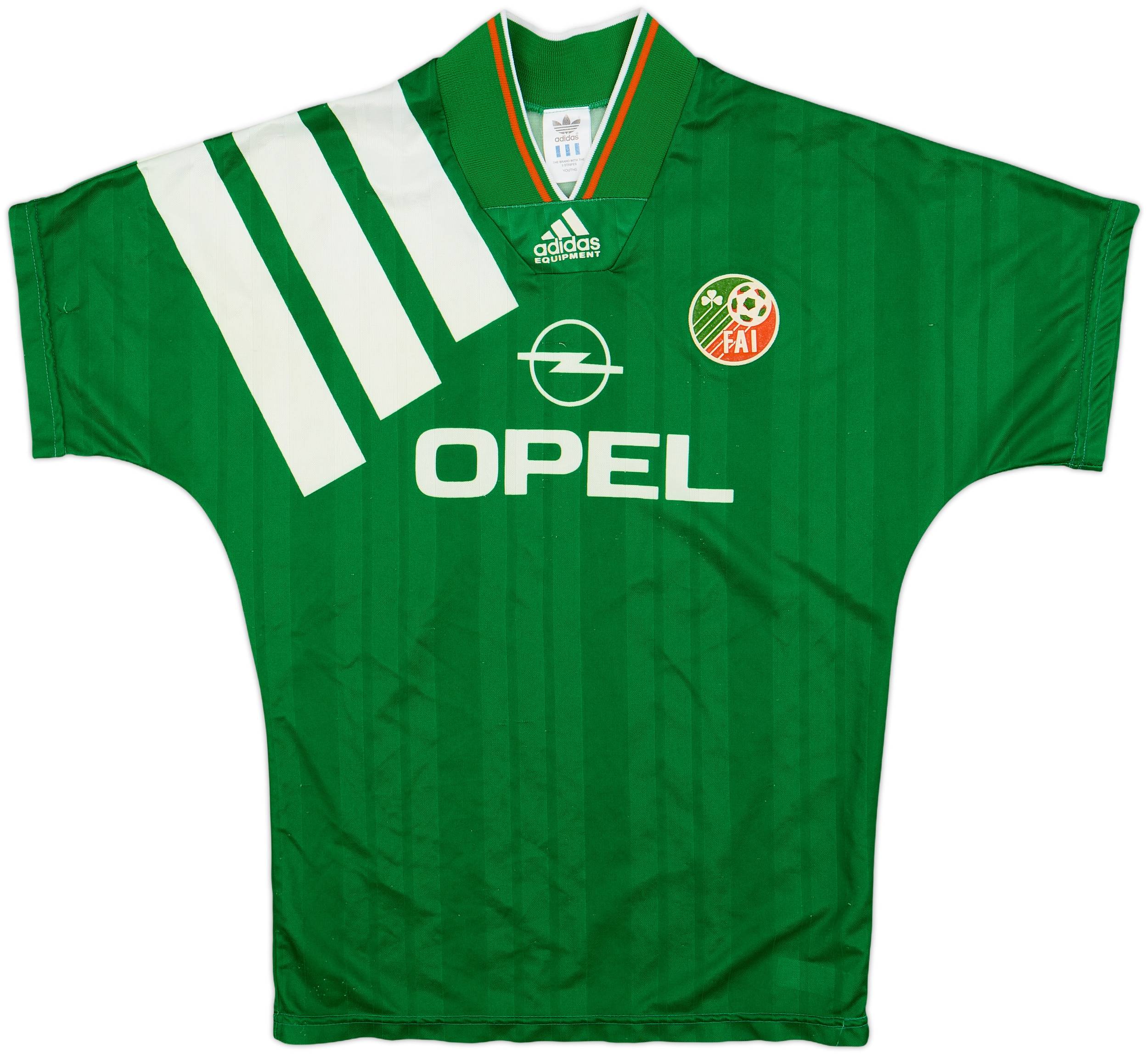 1992-93 Ireland Home Shirt - 7/10 - (Y)