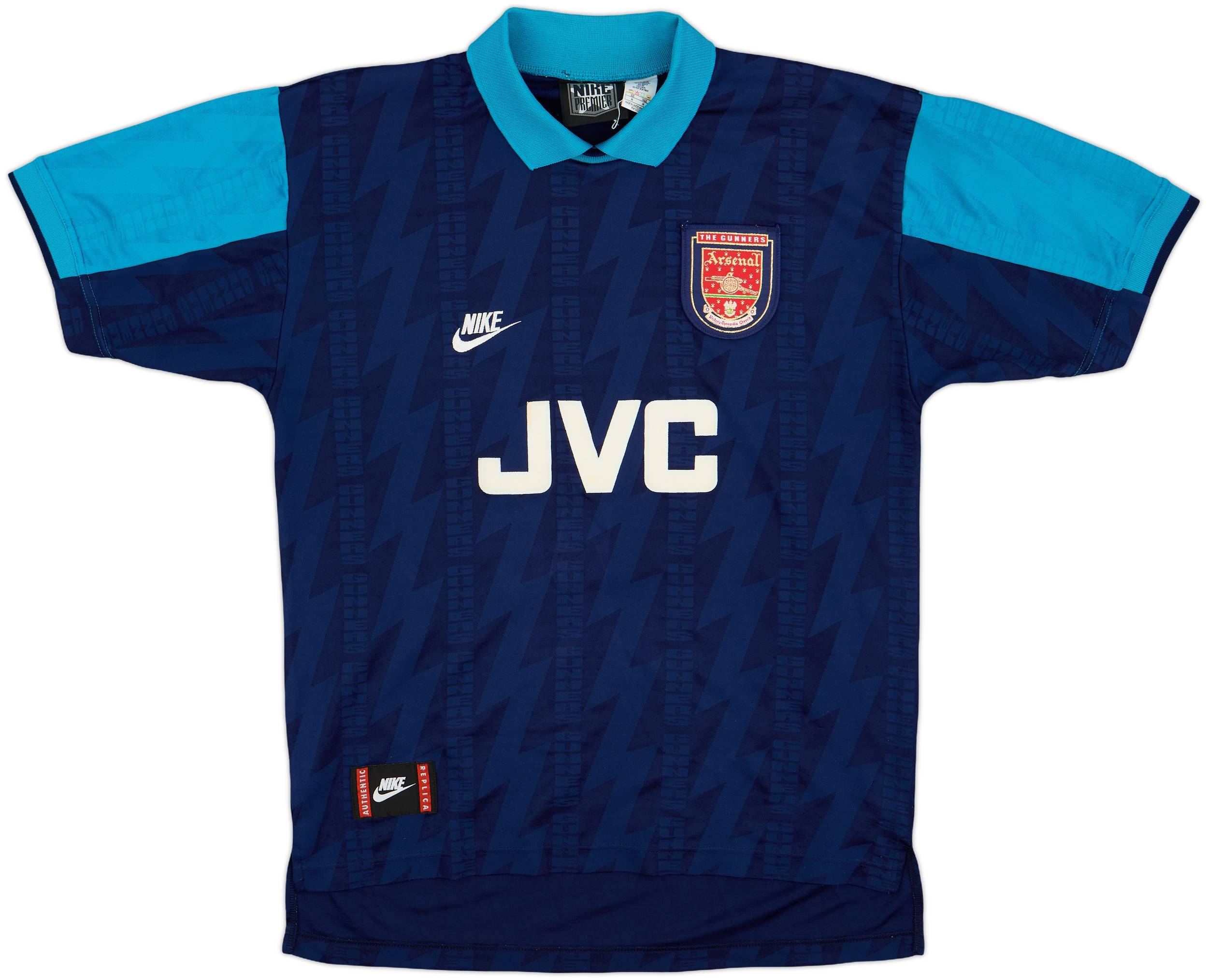 1994-95 Arsenal Away Shirt Wright #8 - 8/10 - (M)