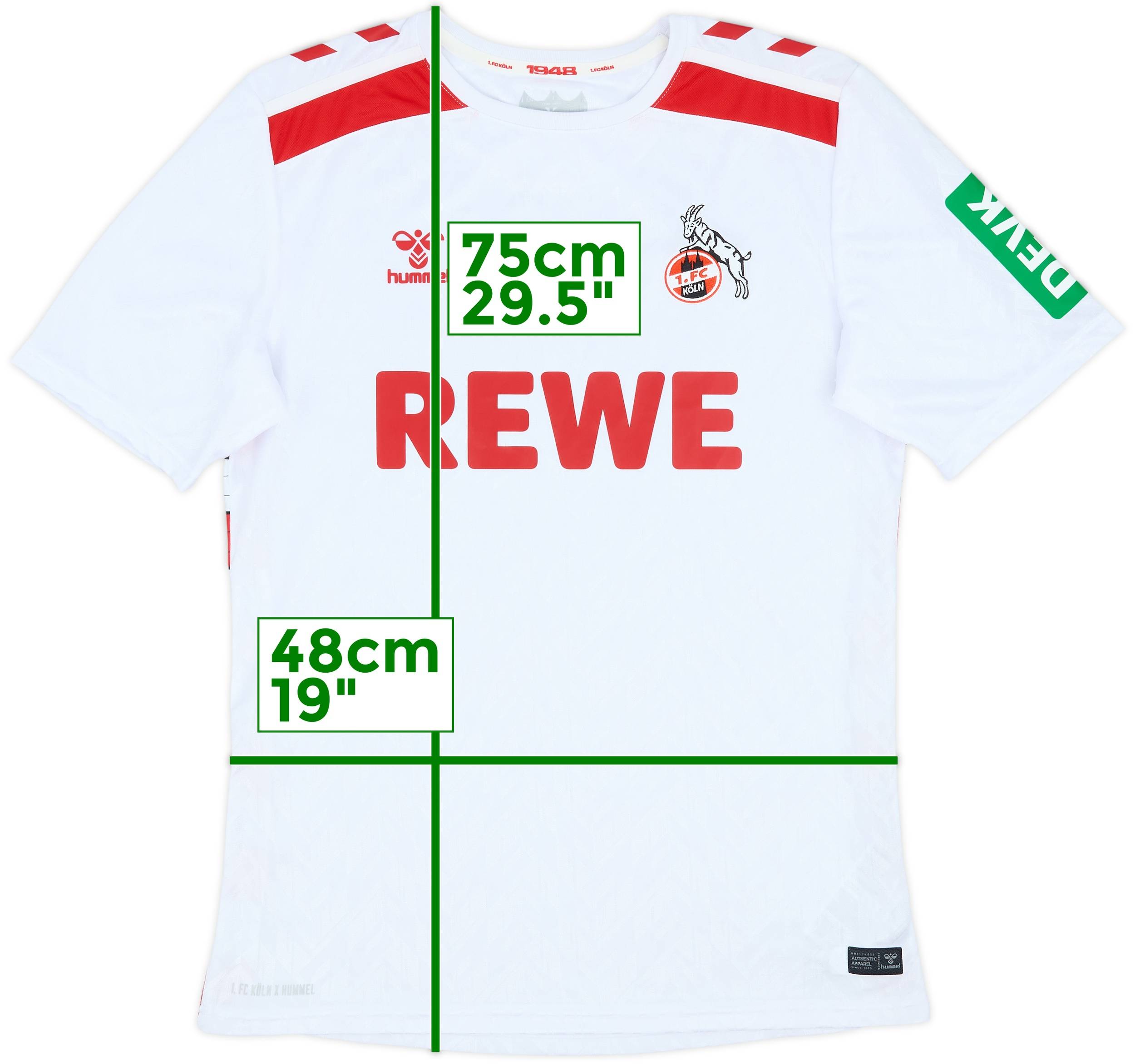 2024-25 FC Koln Home Shirt - 9/10 - (S)