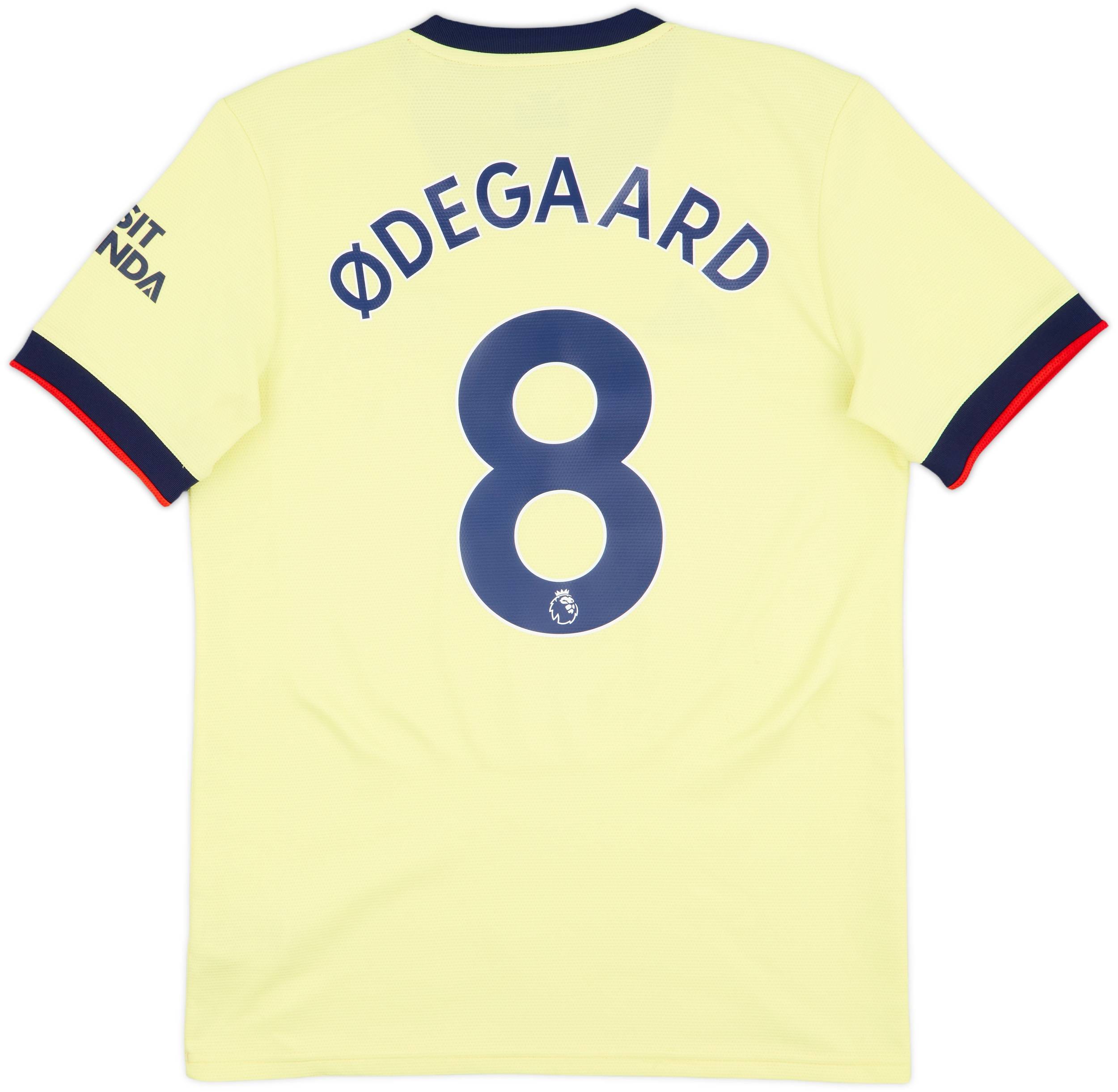 2021-22 Arsenal Away Shirt Odegaard #8 - 8/10 - (M)