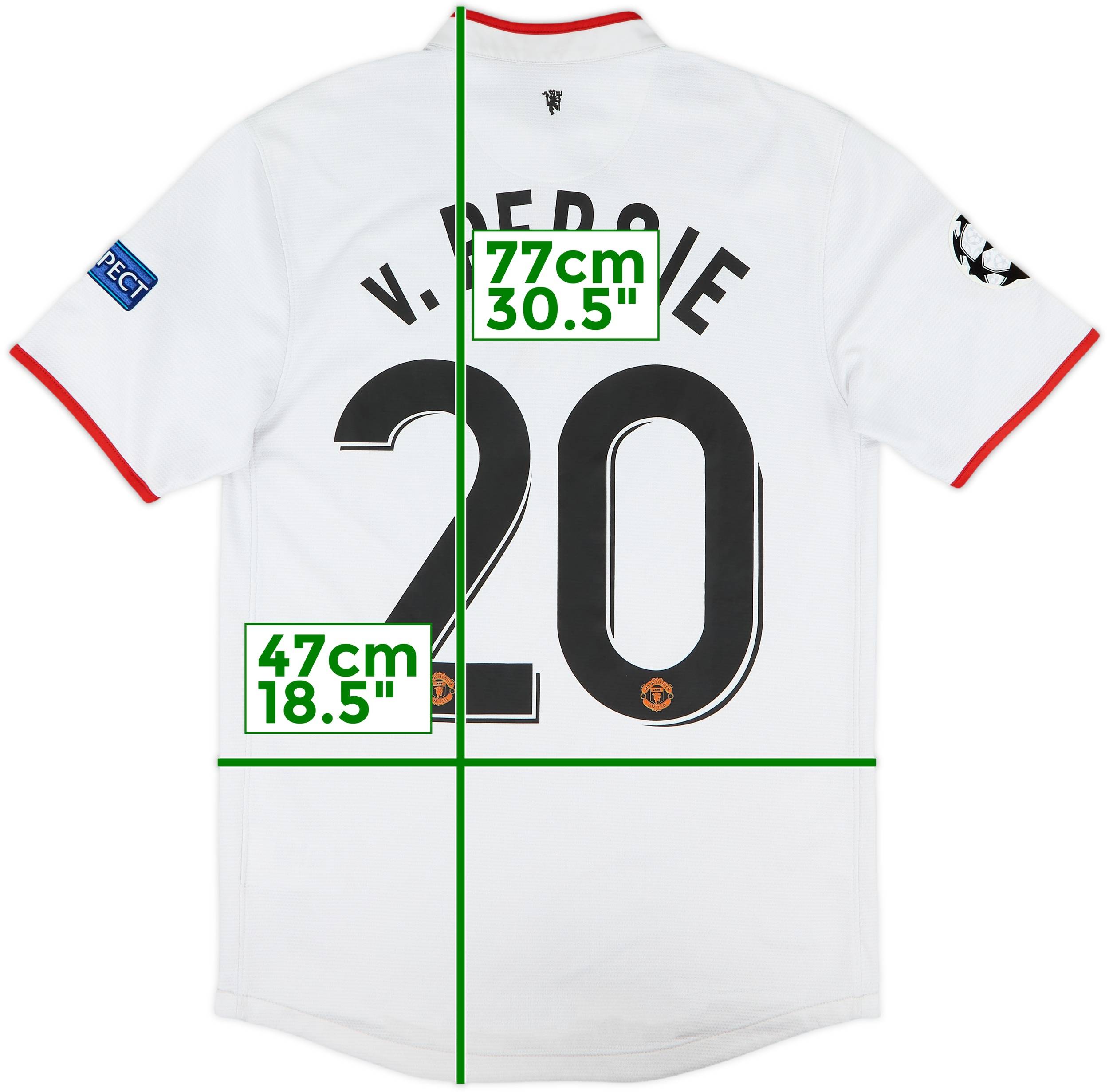 2012-14 Manchester United Away Shirt v. Persie #20 - 8/10 - (S)