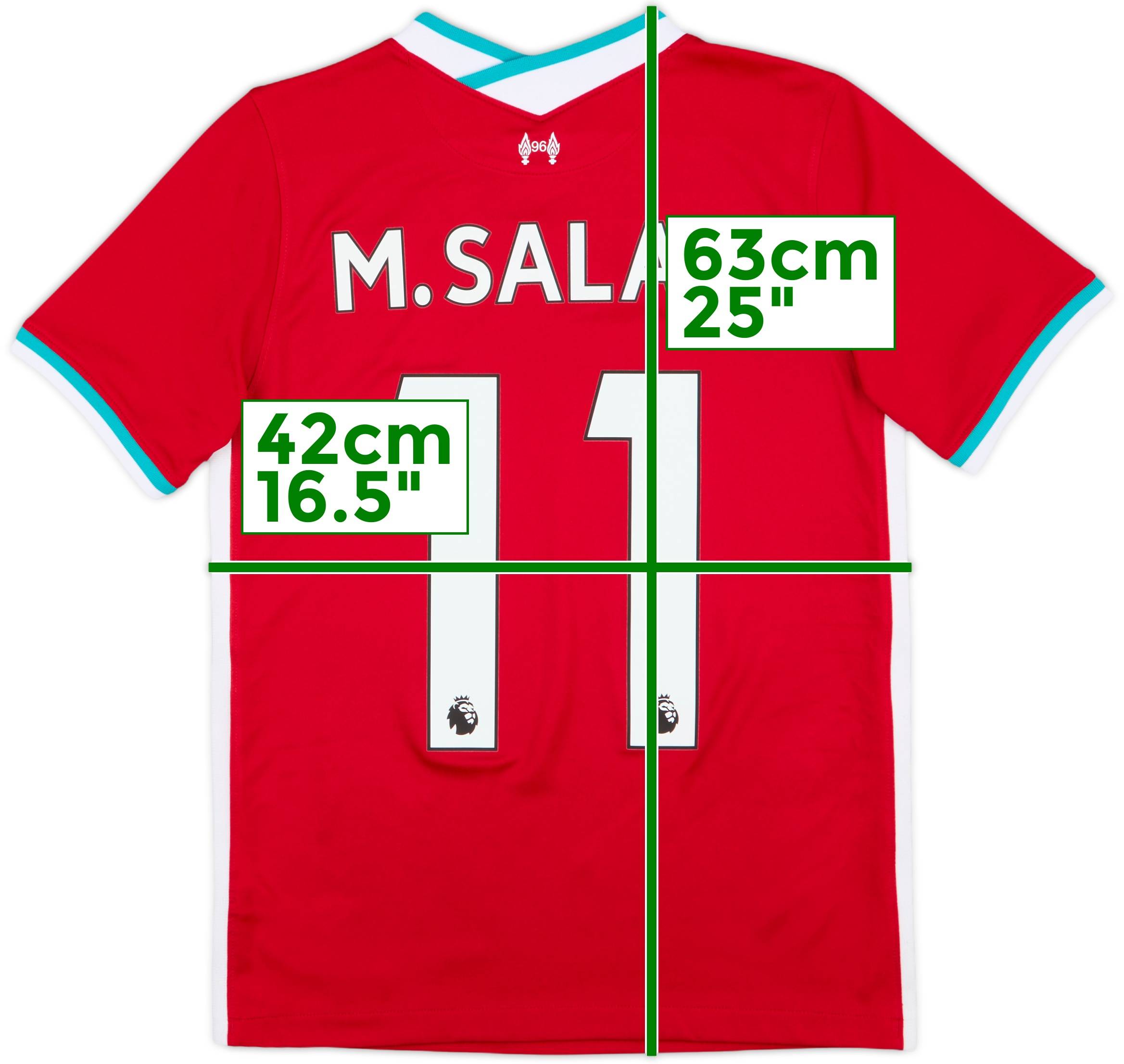 Liverpool M.SALAH 11 2020-21ホーム 2020-21 Liverpool Home Shirt M.Salah #11 - 9/10 - (L.Boys)
