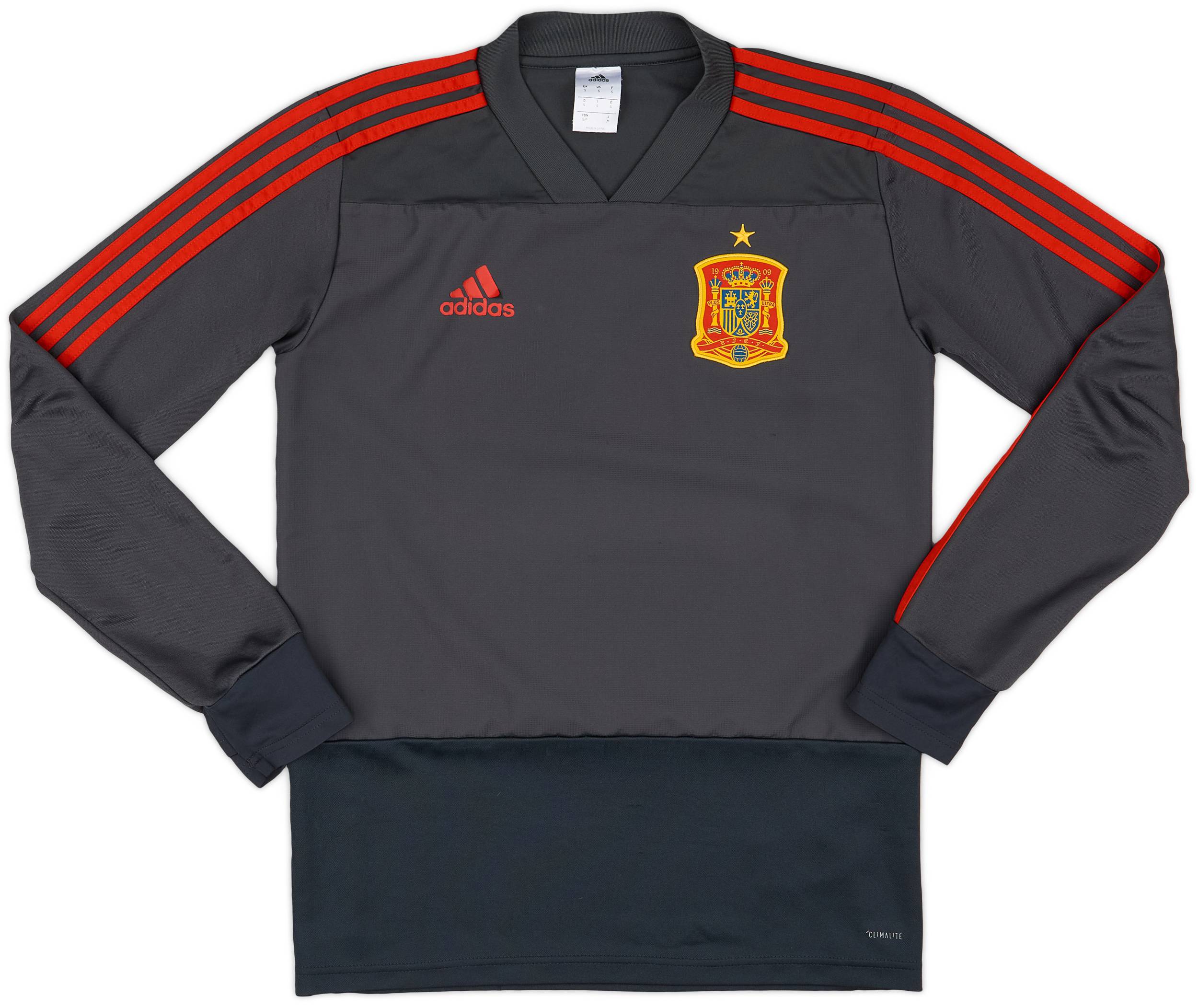 2017 18 Spain adidas Training Top 7 10 S