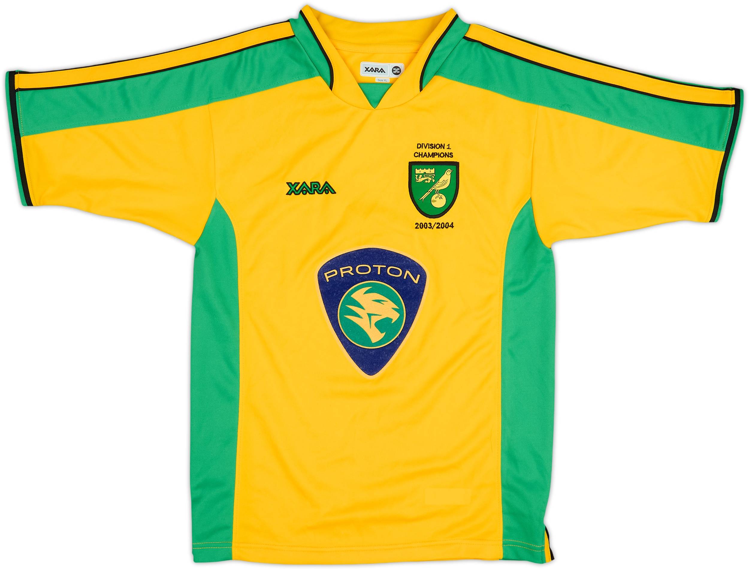 2003-05 Norwich Home Shirt - 8/10 - (L.Boys)