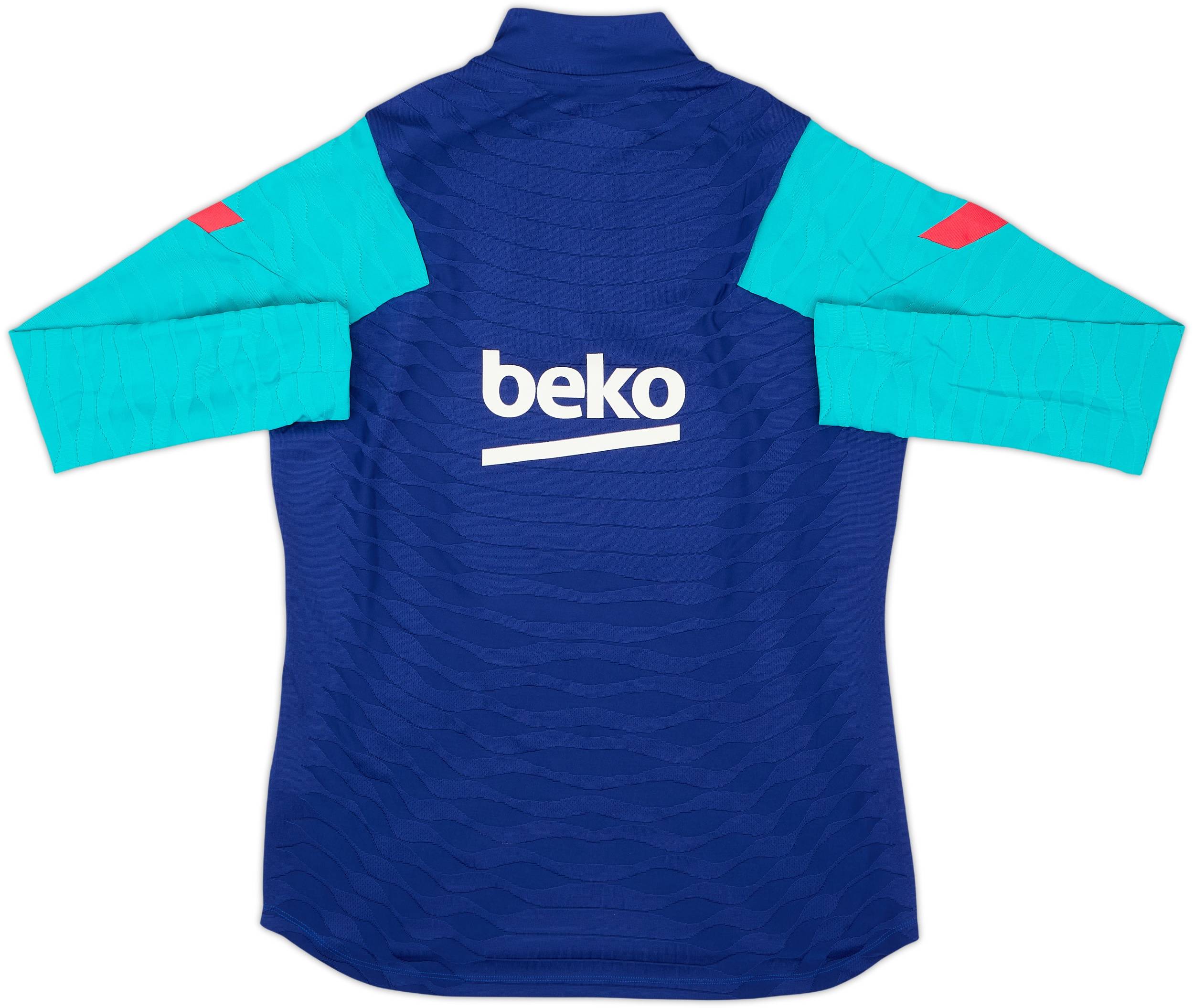 2020-21 Barcelona Nike Vaporknit 1/4 Zip Drill Top (L)