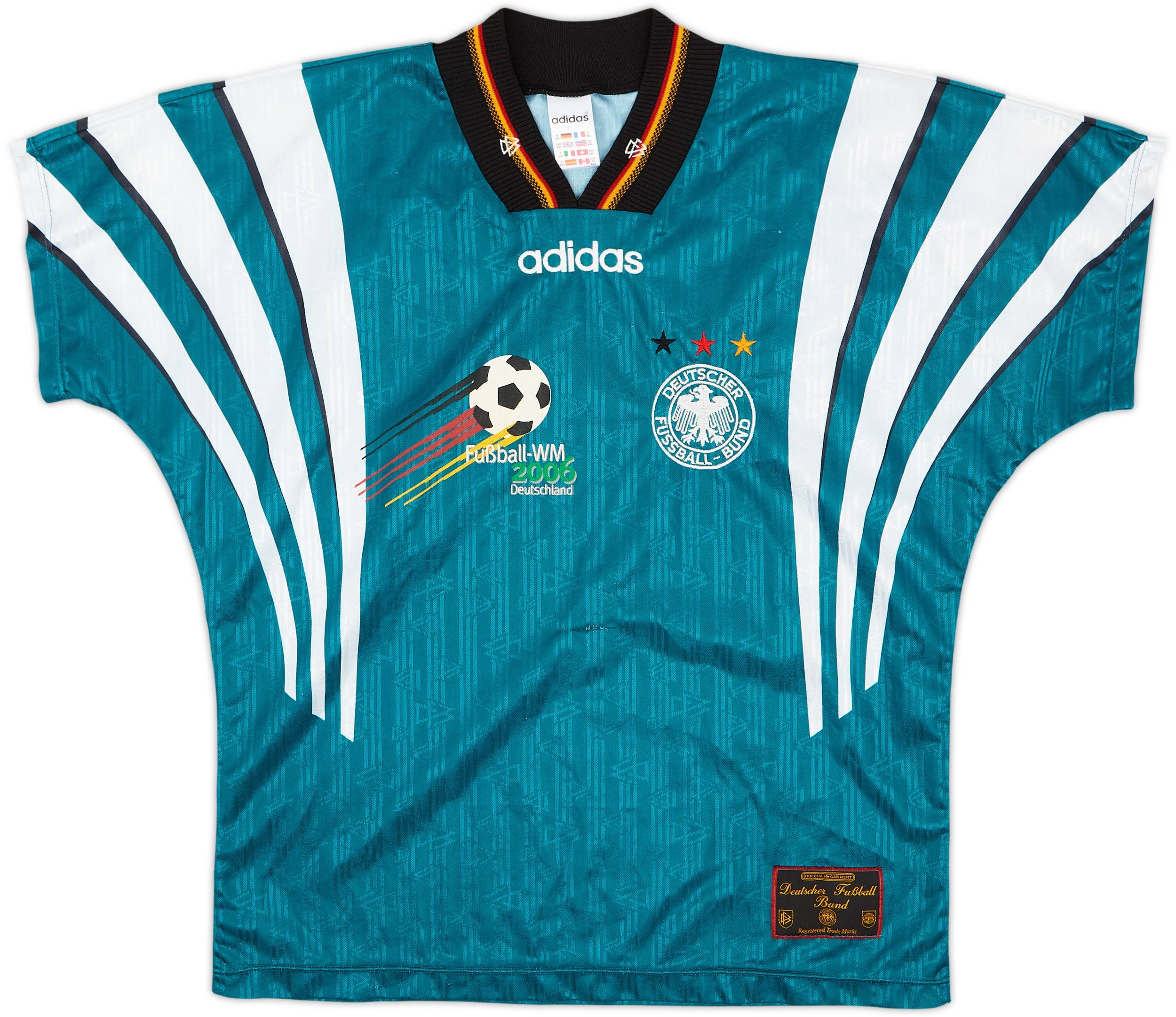 1996-98 Germany WM 2006 Away Shirt - 8/10 - (YXXL)