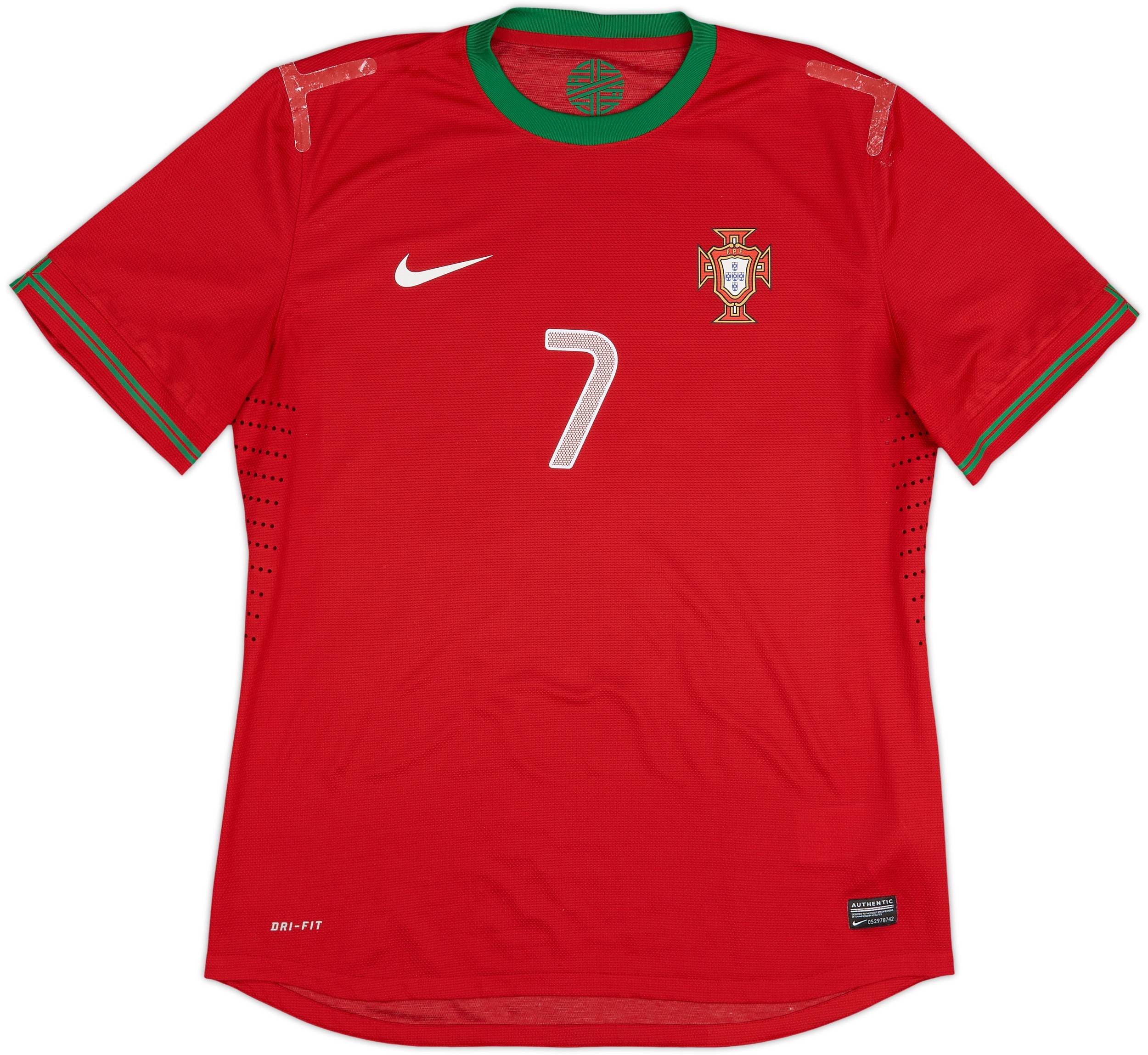 2012-13 Portugal Player Issue Home Shirt Ronaldo #7 - 6/10 - (XL)
